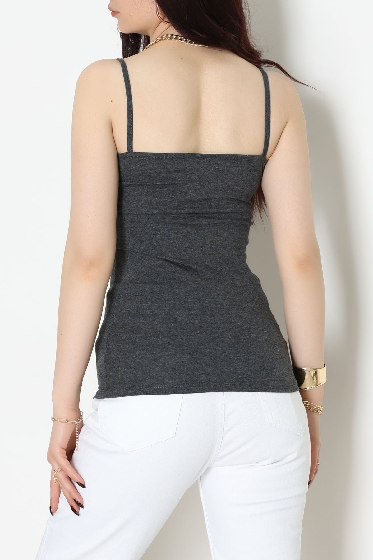 İp Askılı Atlet Füme - 19056.200.