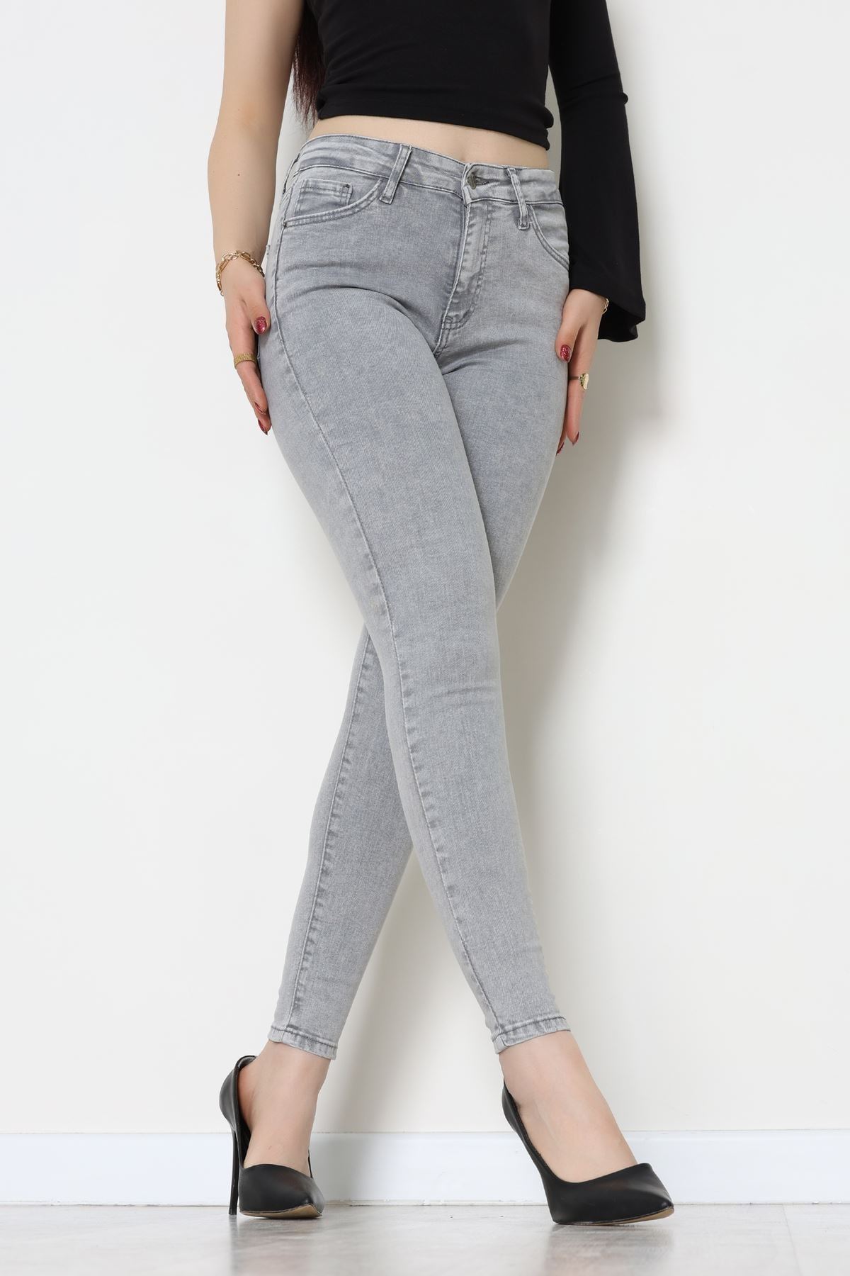 Dar Paça Kot Pantolon Gray2 - 42900.2128.
