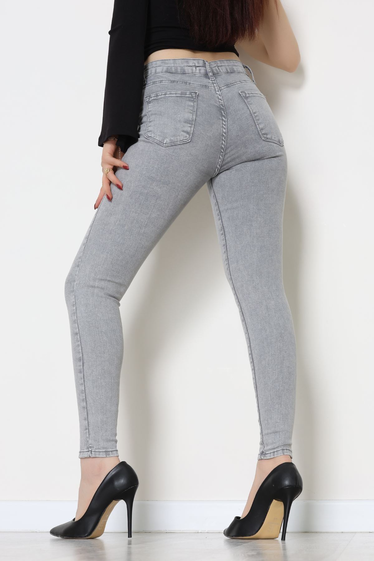 Dar Paça Kot Pantolon Gray2 - 42900.2128.