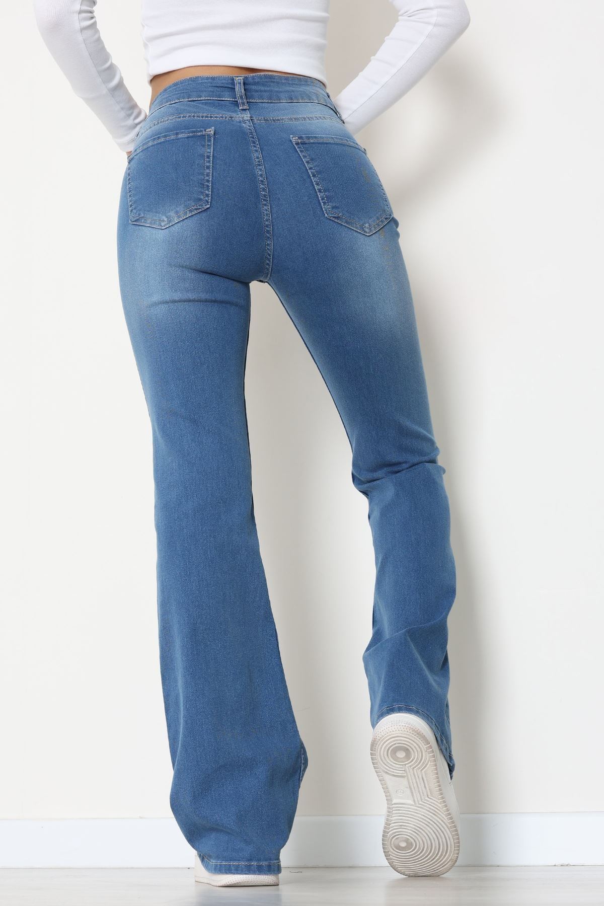 İspanyol Kot Pantolon Mavi - 31811.2059.