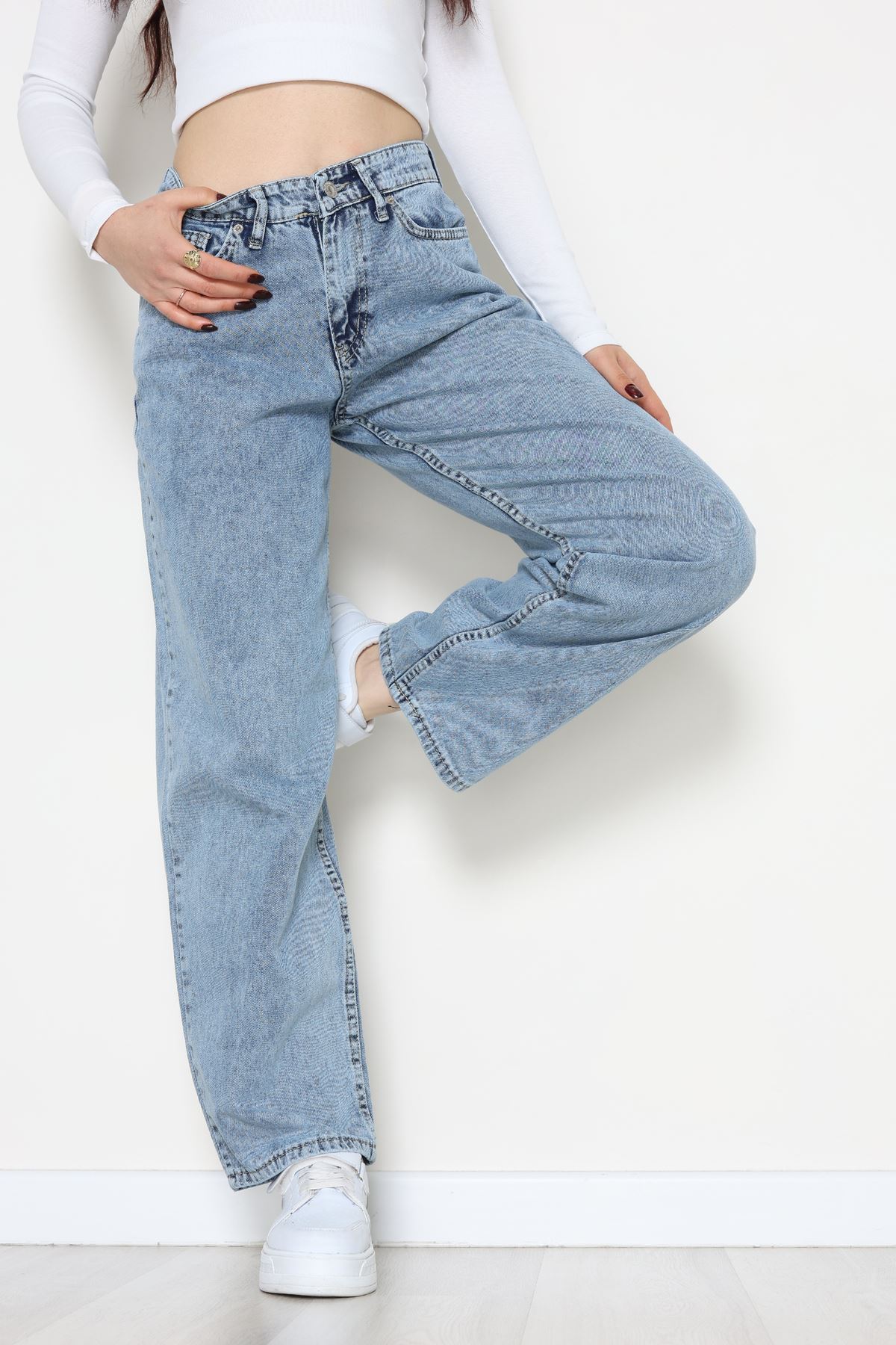 Wide Leg Kot Pantolon Karyıkama - 31641.2059.