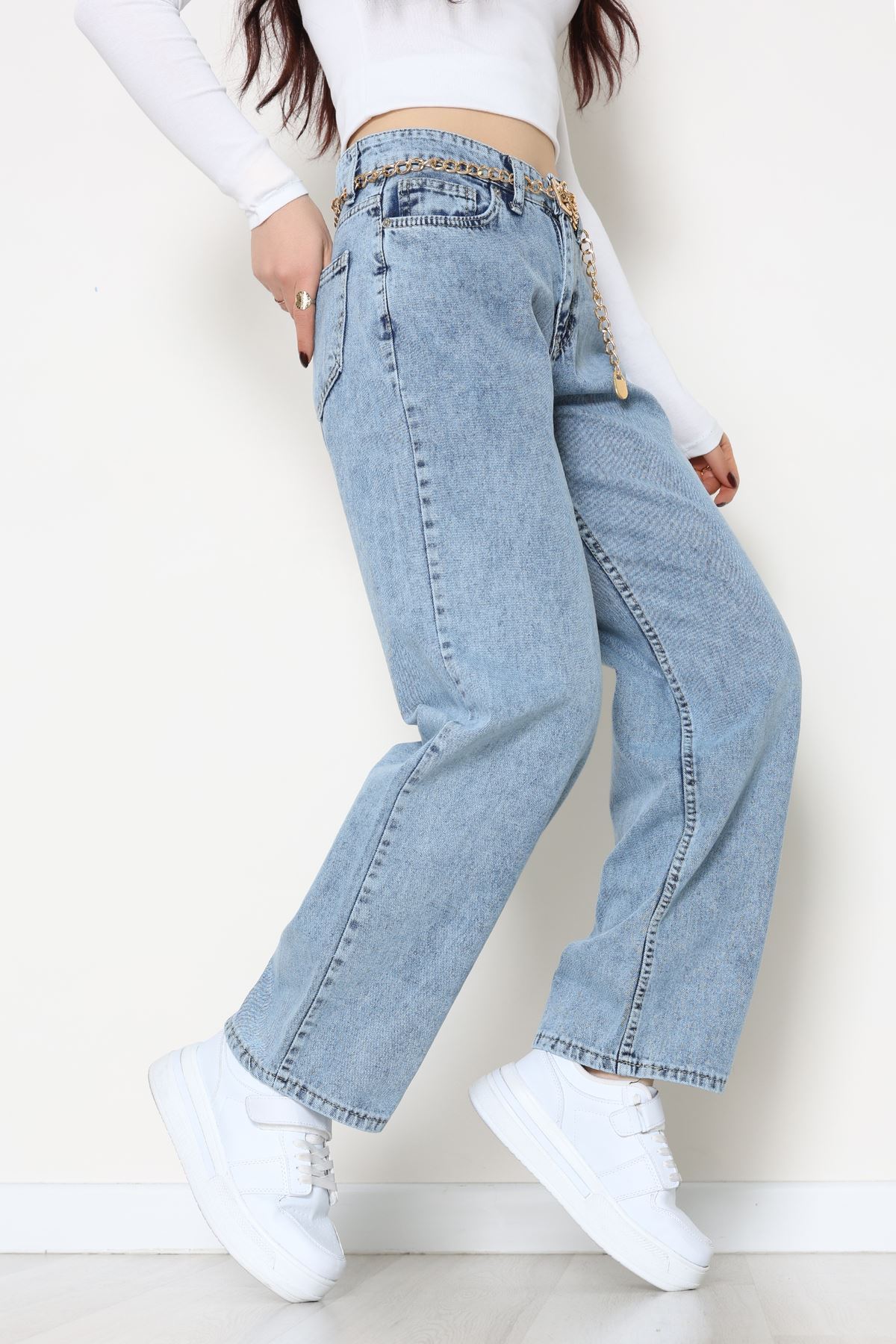 Wide Leg Kot Pantolon Karyıkama - 31641.2059.