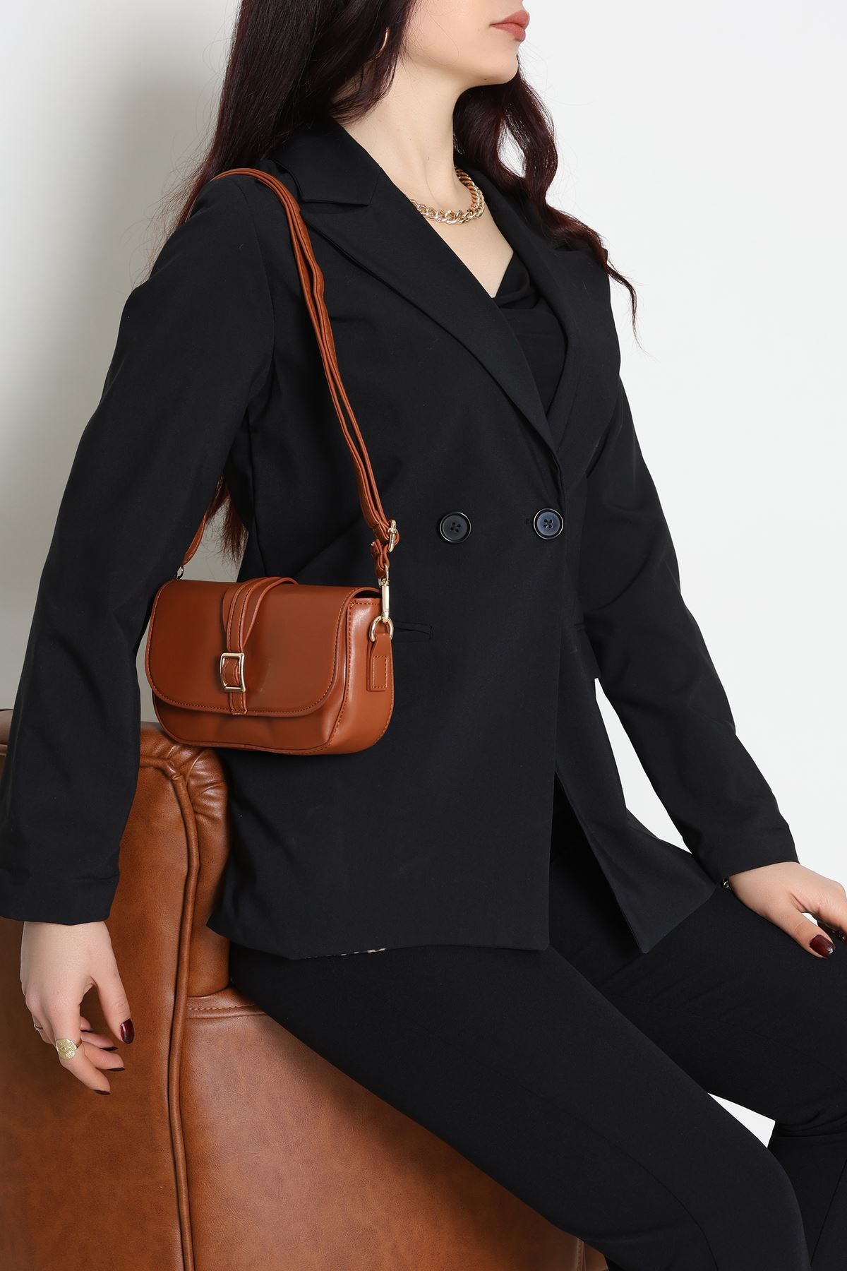 Omuz Çanta Taba - 3012.1853.