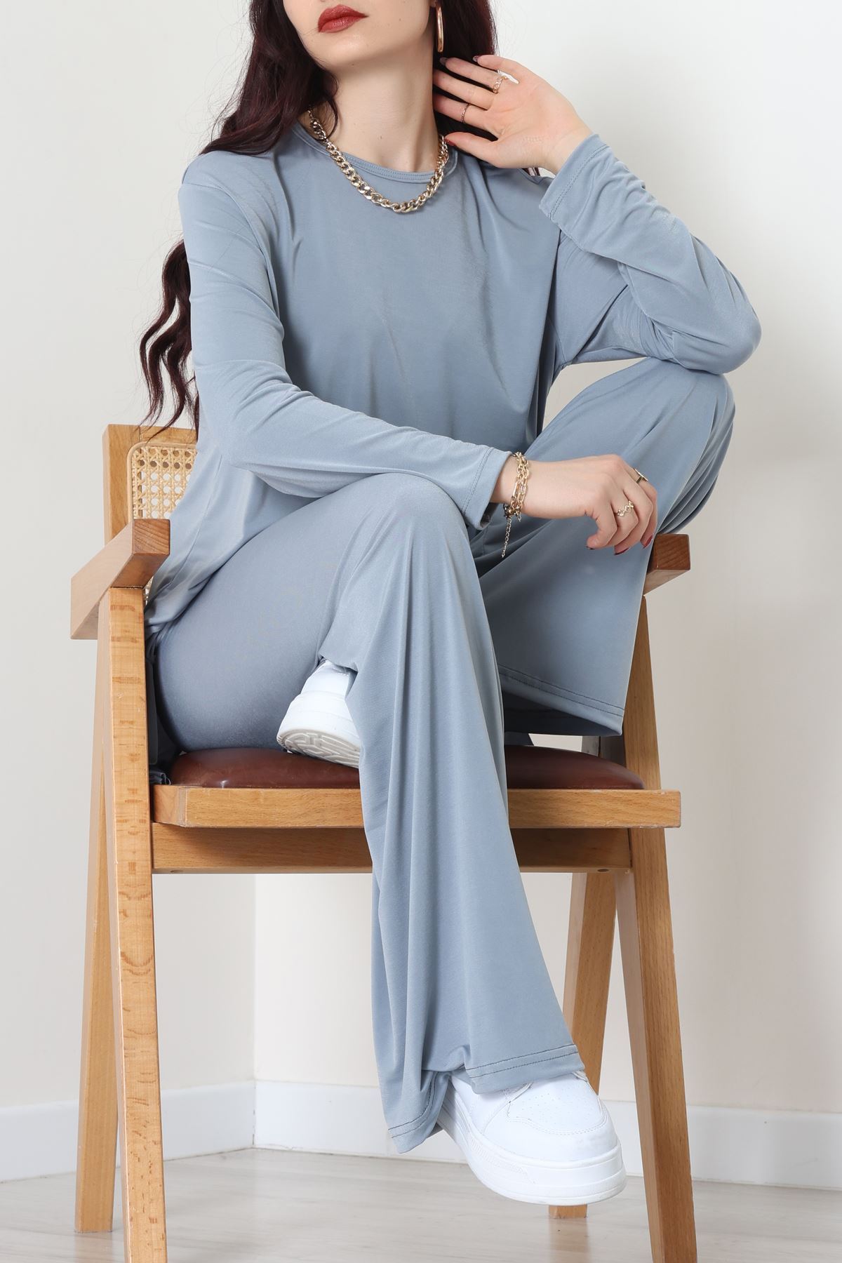 Salaş İkili Takım Açıkgri - 90131.1949.