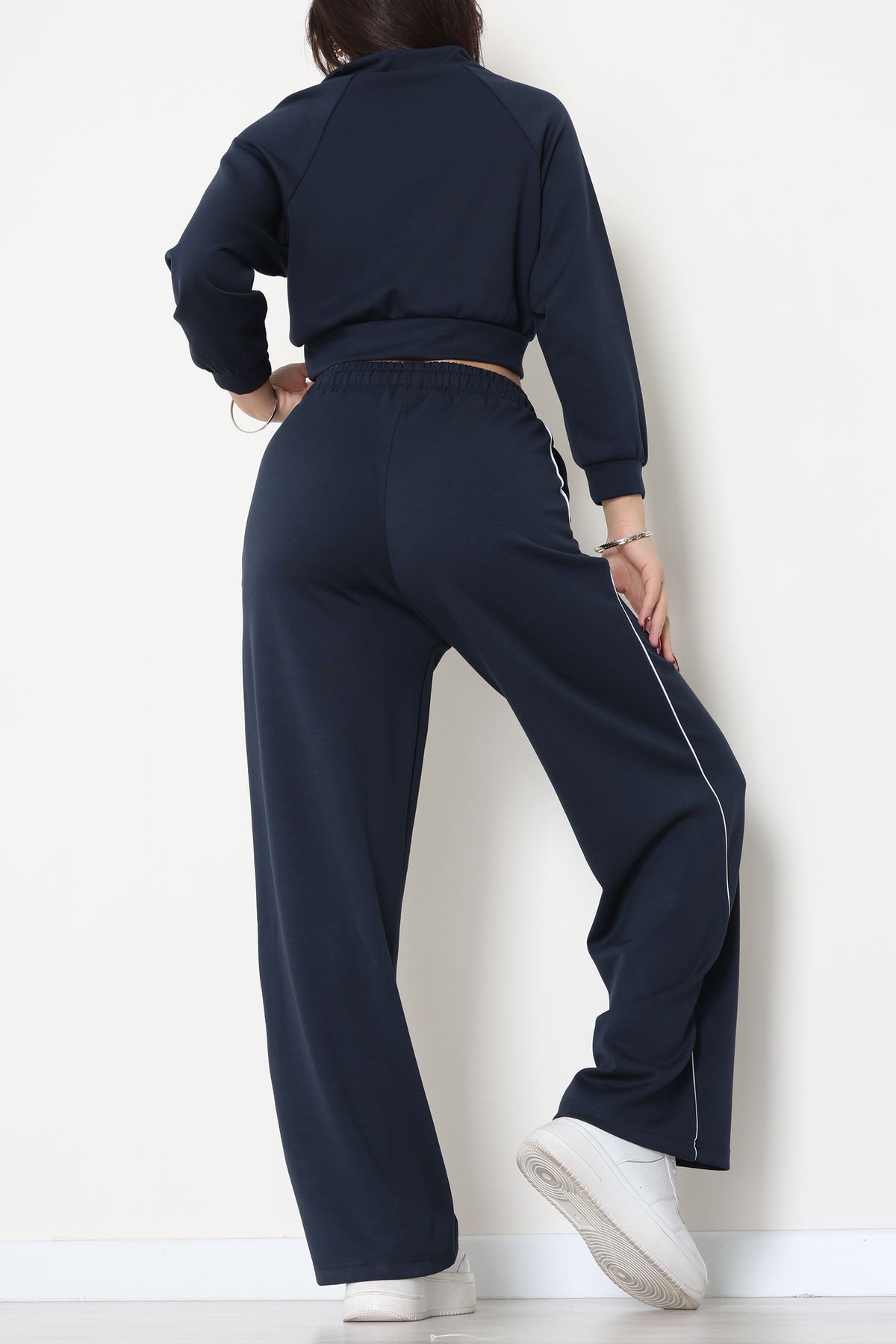 Biyeli Crop Eşofman Takımı Laci - 4130.1247.