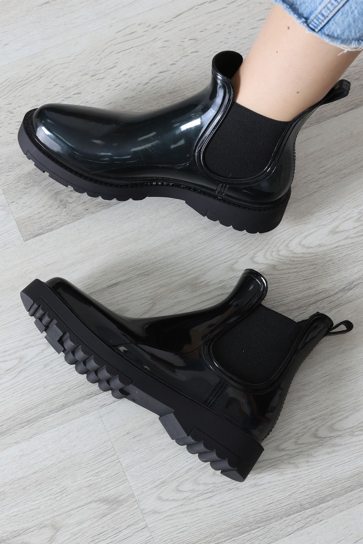 Lastik Detaylı Bot Rugansiyah - 31845.264.