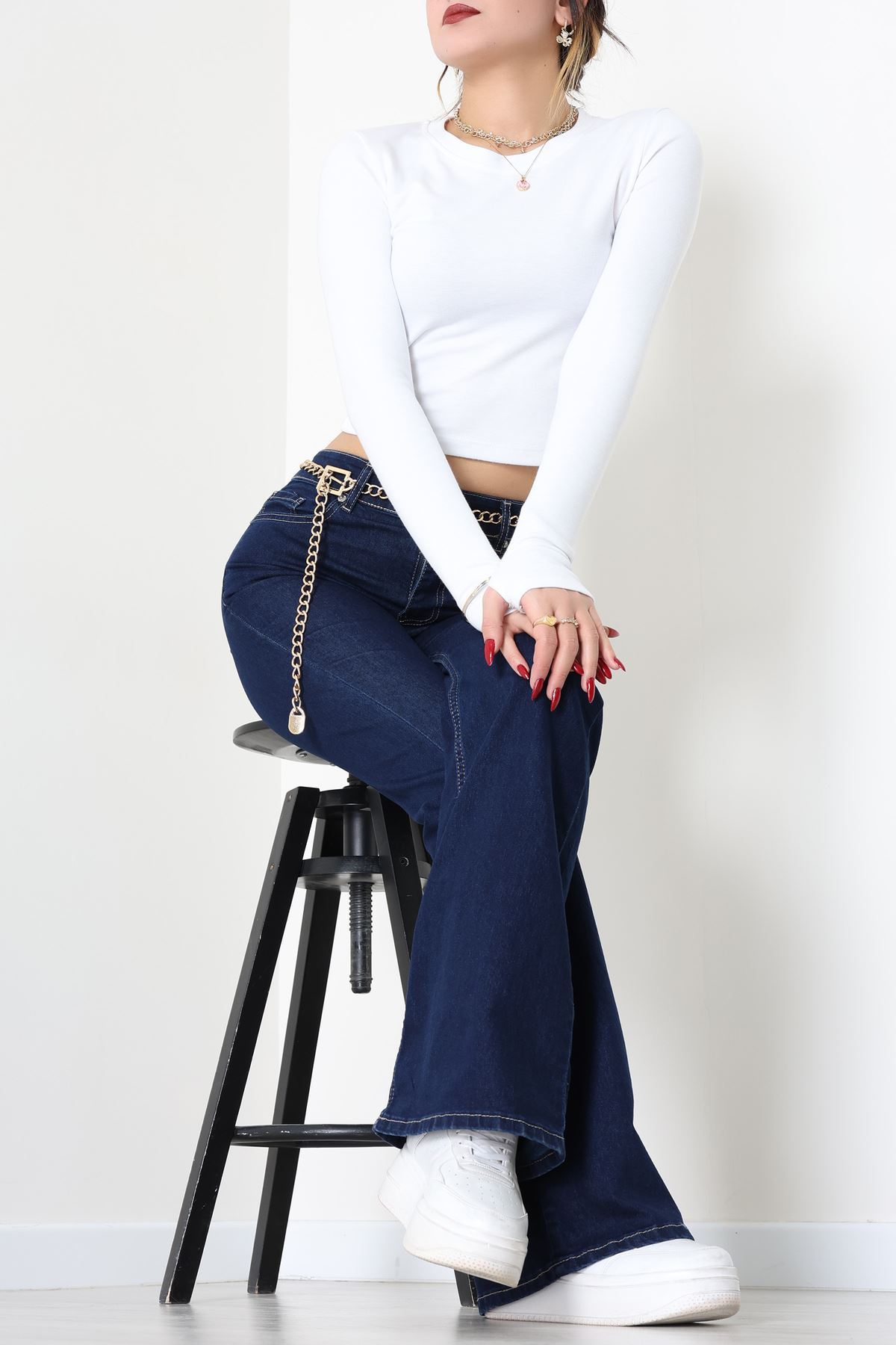 İspanyol Kot Pantolon Rinsyıkama - 31811.2059.