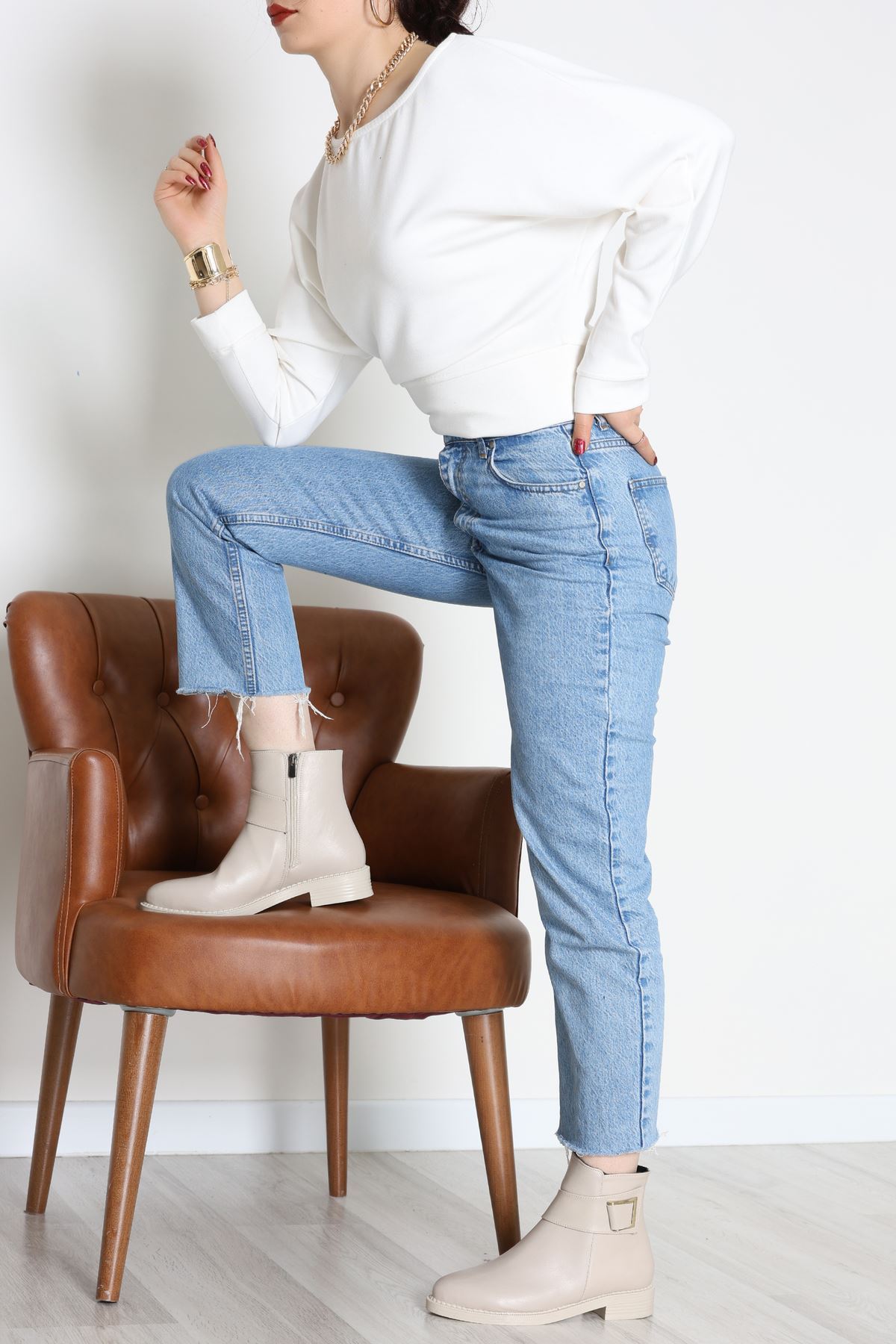 3 Cm Topuklu Bot Bejderi - 32671.264.