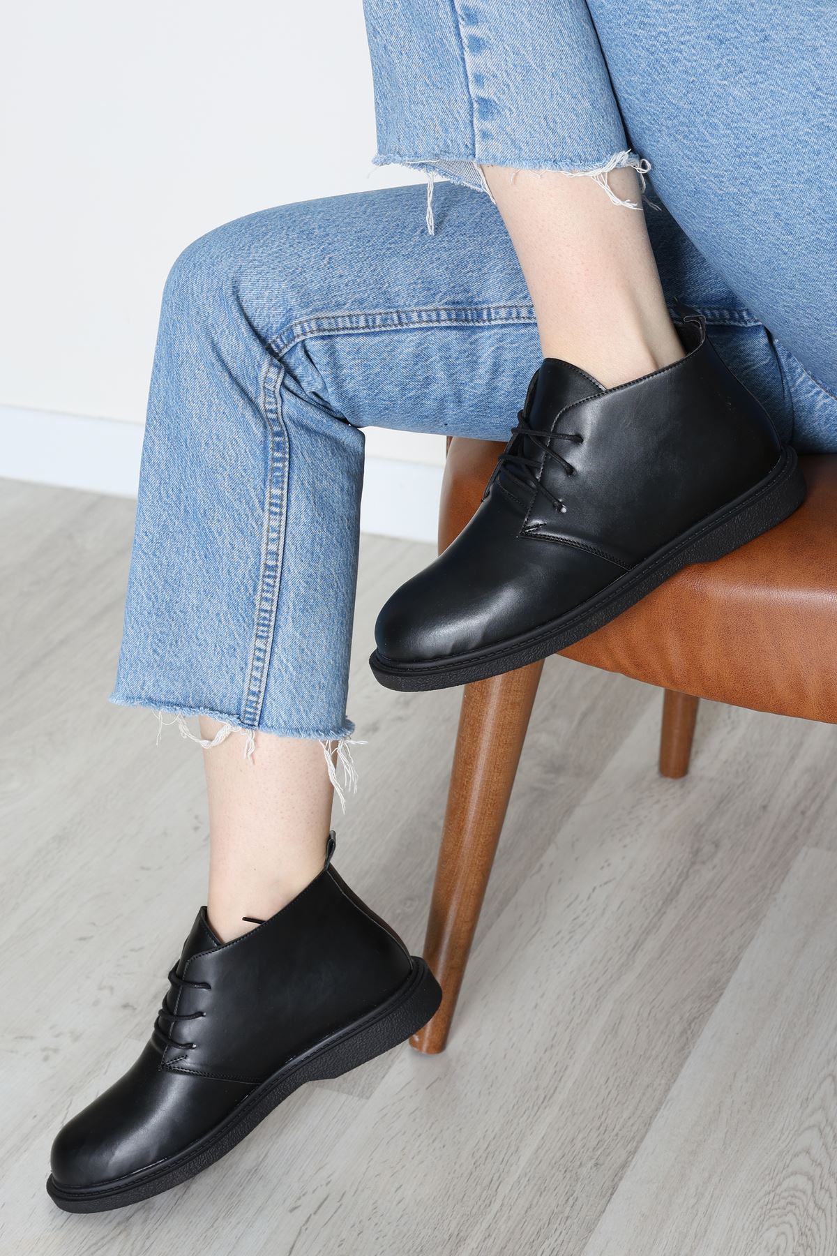 Bağcıklı Bot Siyahderi - 32660.264.