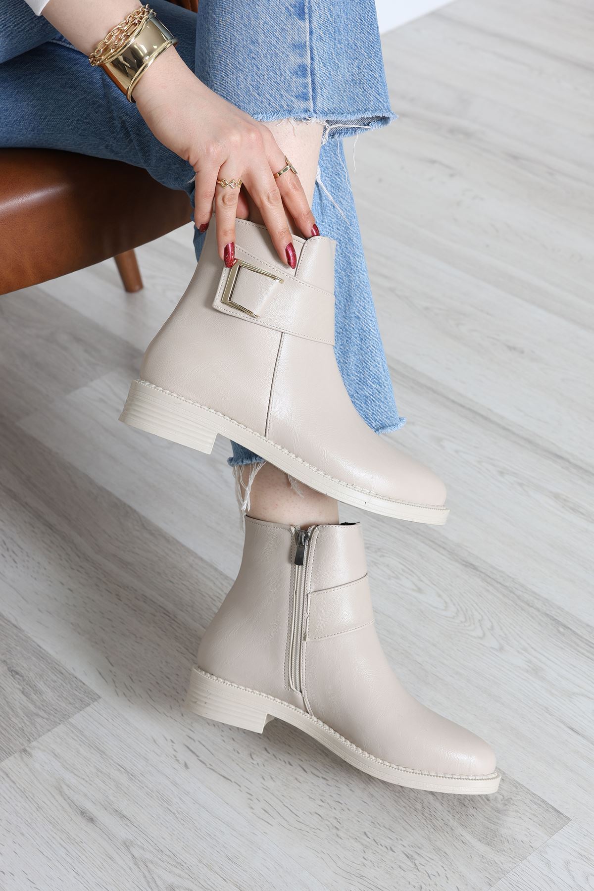 3 Cm Topuklu Bot Bejderi - 32671.264.