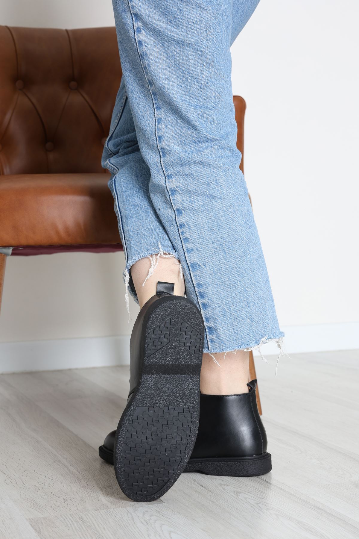 Bağcıklı Bot Siyahderi - 32660.264.