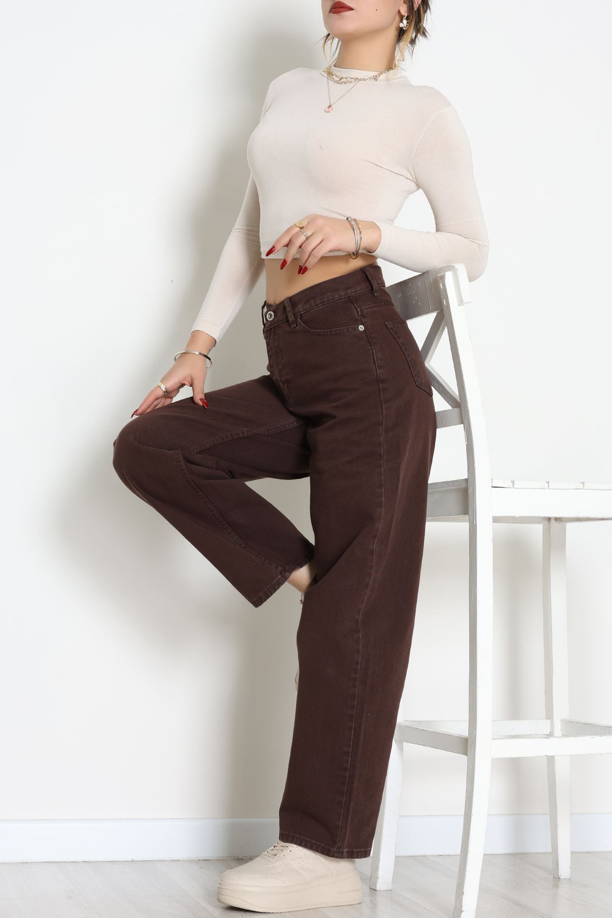 Baggy Kot Pantolon Kahve - 31536.2088.