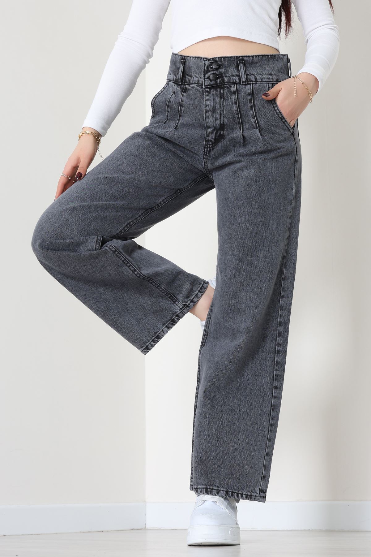 Palazzo Kot Pantolon Füme - 31848.2121.