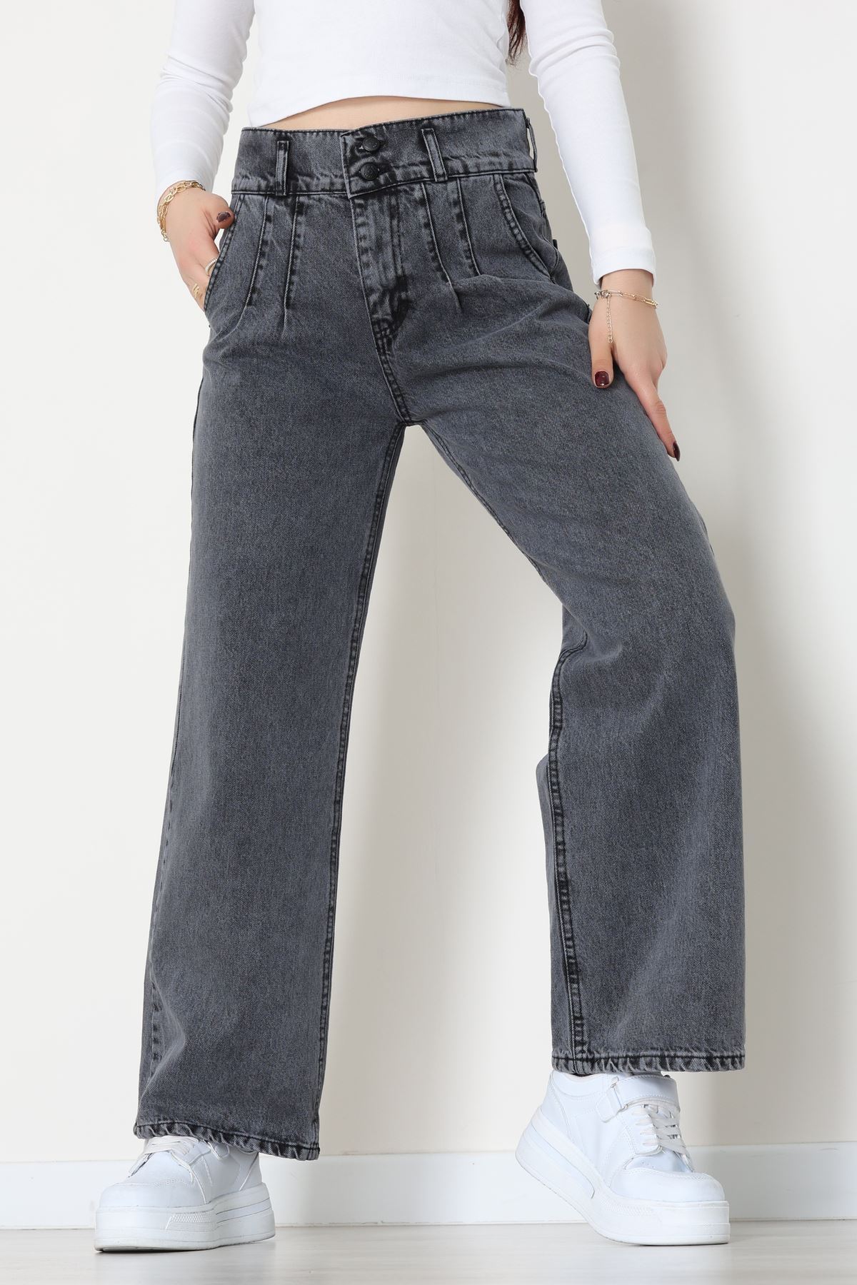 Palazzo Kot Pantolon Füme - 31848.2121.