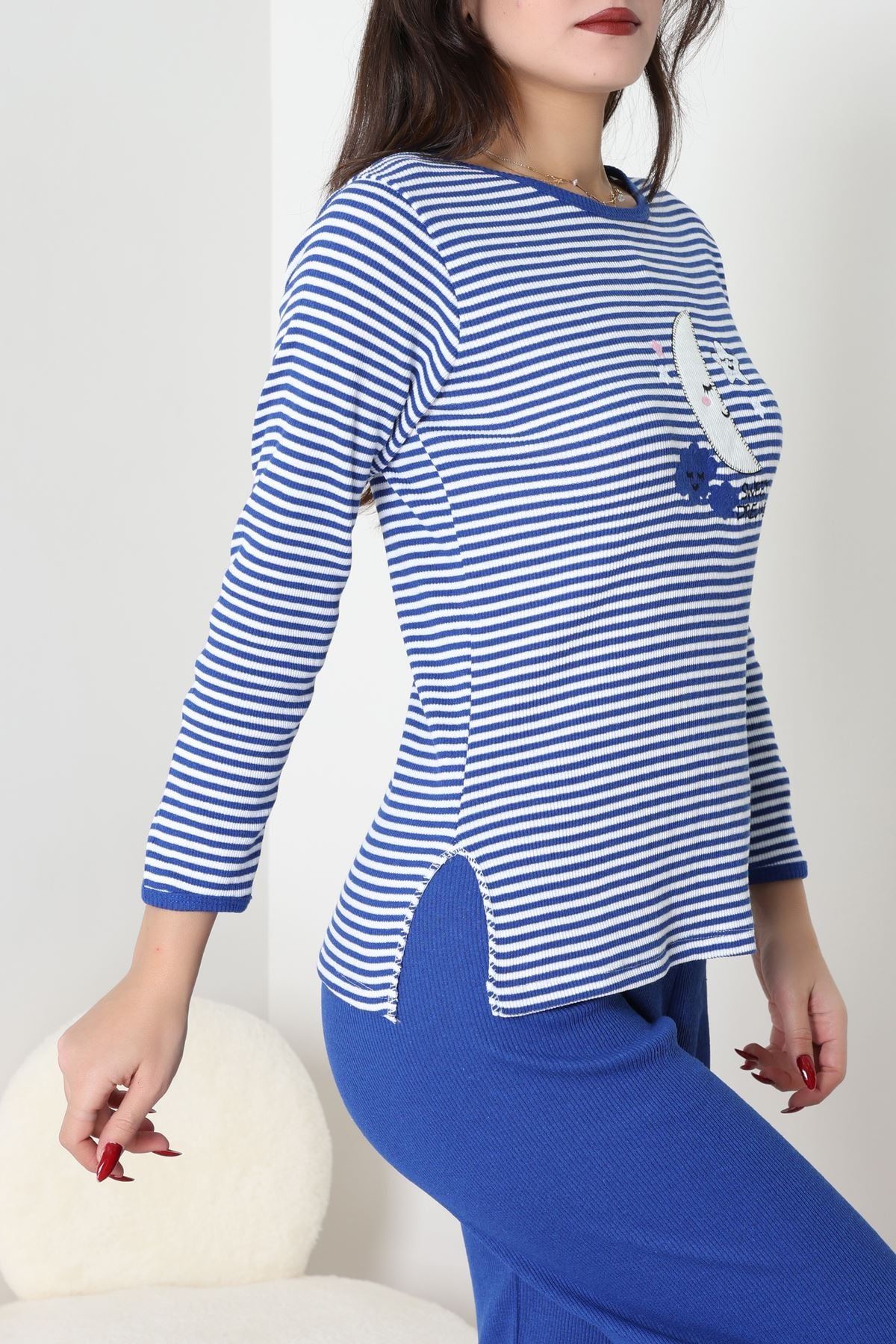 Kaşkorse Pijama Takımı Lacivert - 52141.1567.