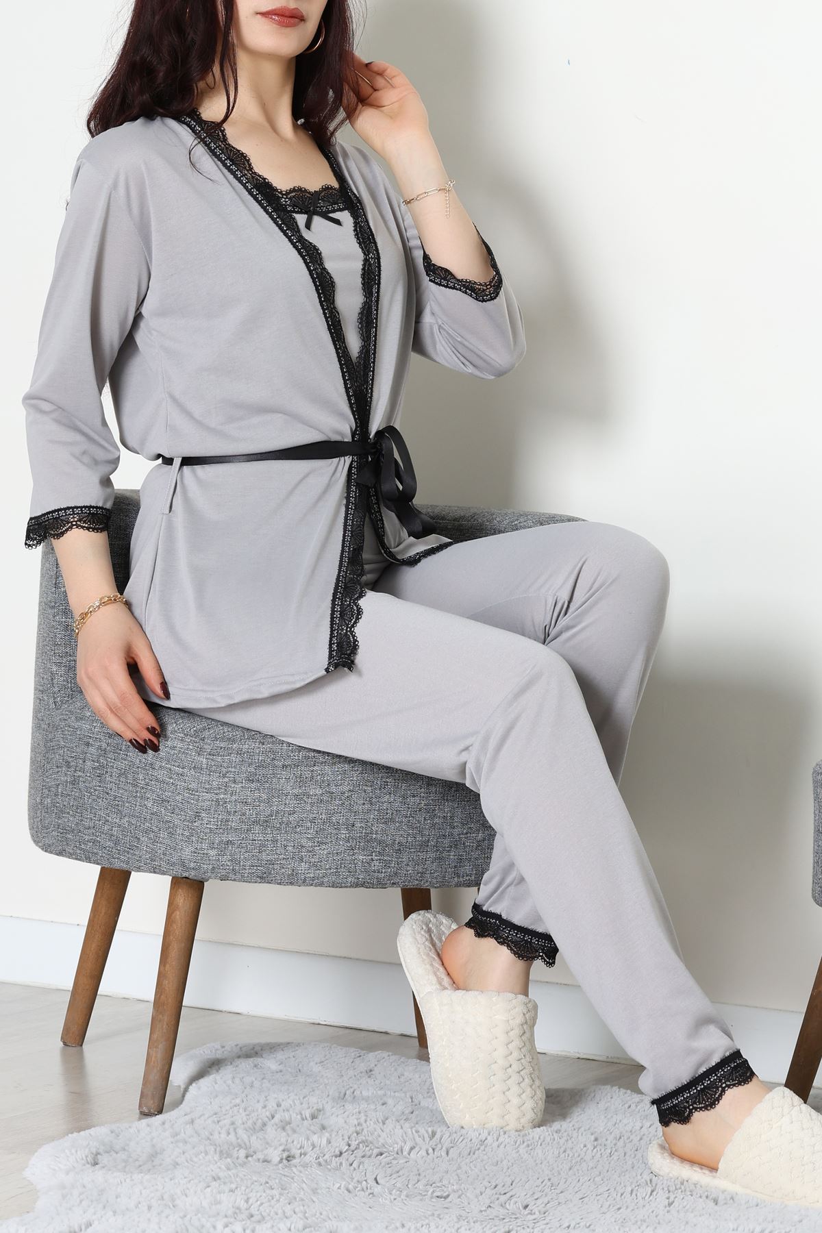 3'Lü Pijama Seti Boyalıgri - 52170.2123.