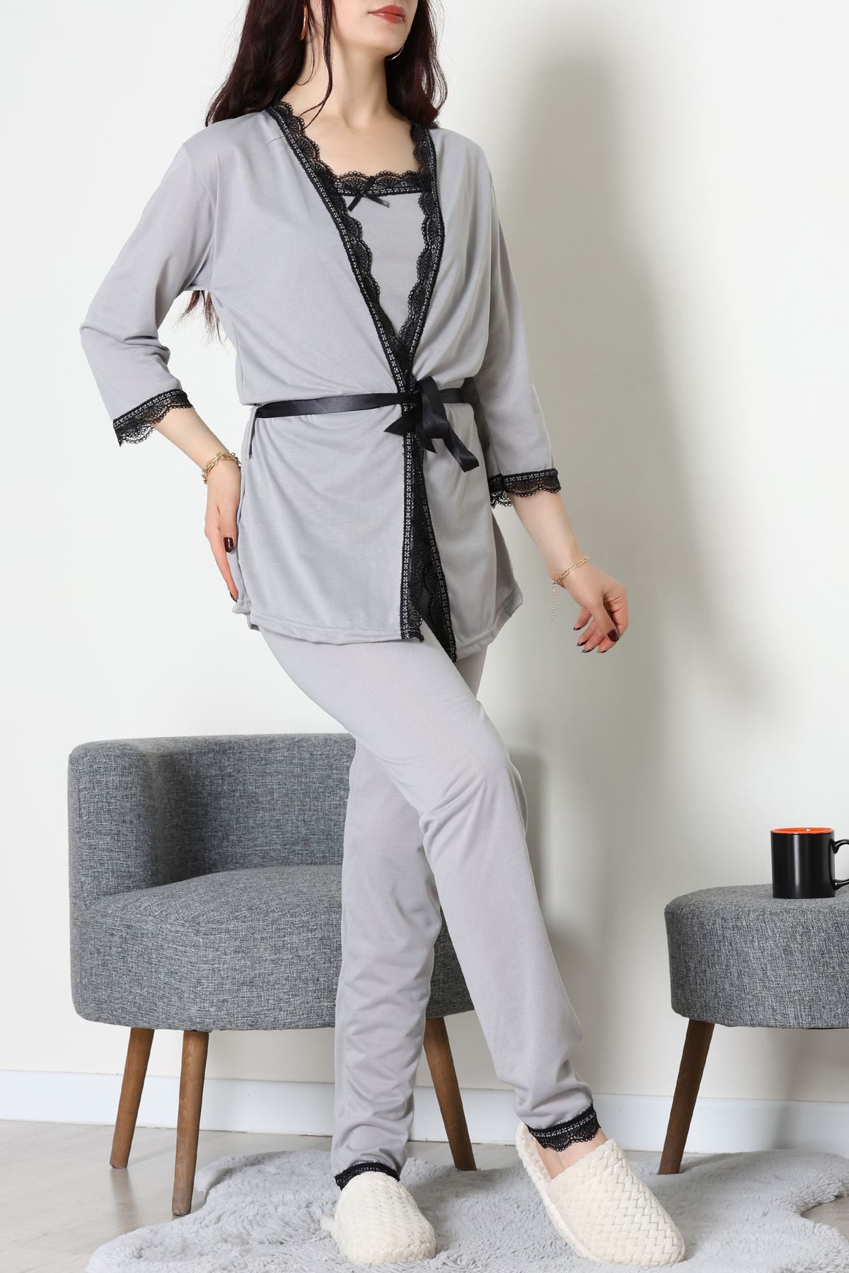 3'Lü Pijama Seti Boyalıgri - 52170.2123.