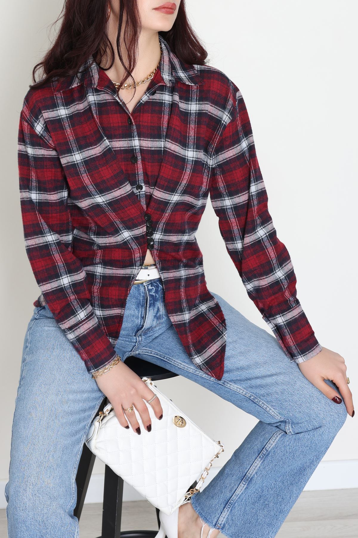 Ekose Gömlek Kırmızı - 4139.1247.