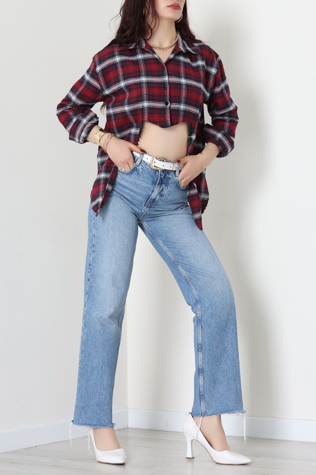 Ekose Gömlek Kırmızı - 4139.1247.