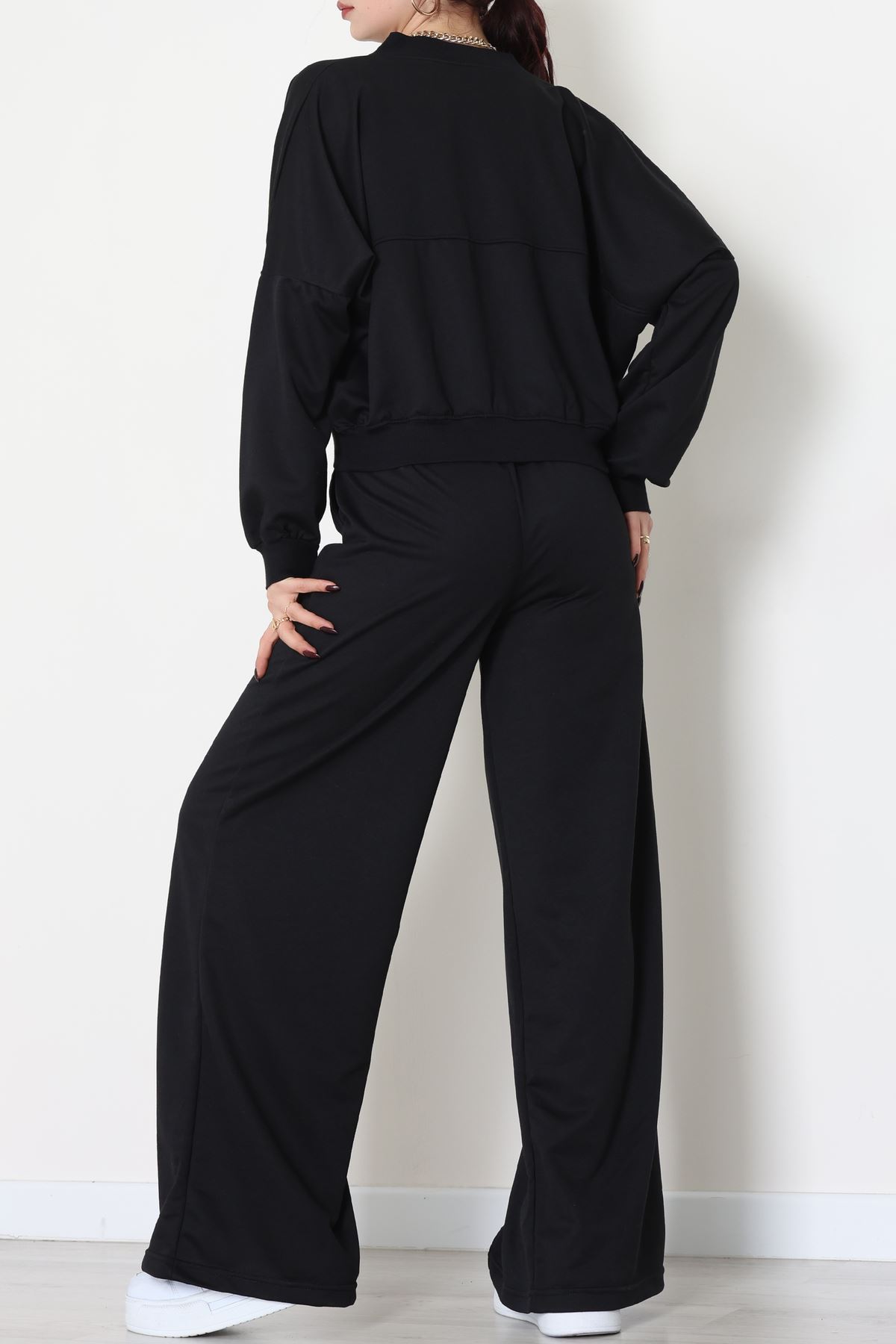 2 İplik Eşofman Takımı Siyah - 55022.1857.