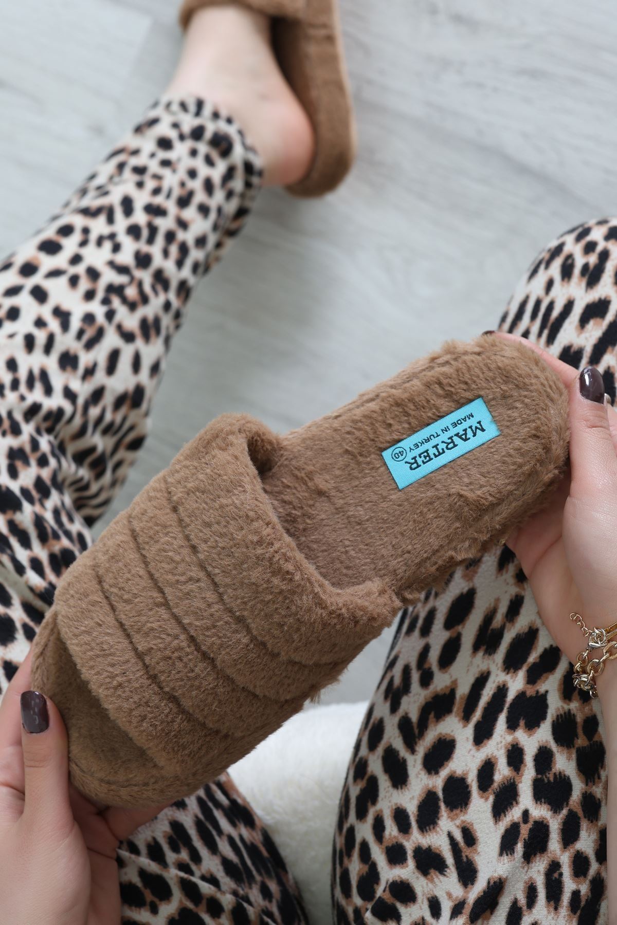 Ev Terliği Kahve - 42906.264.