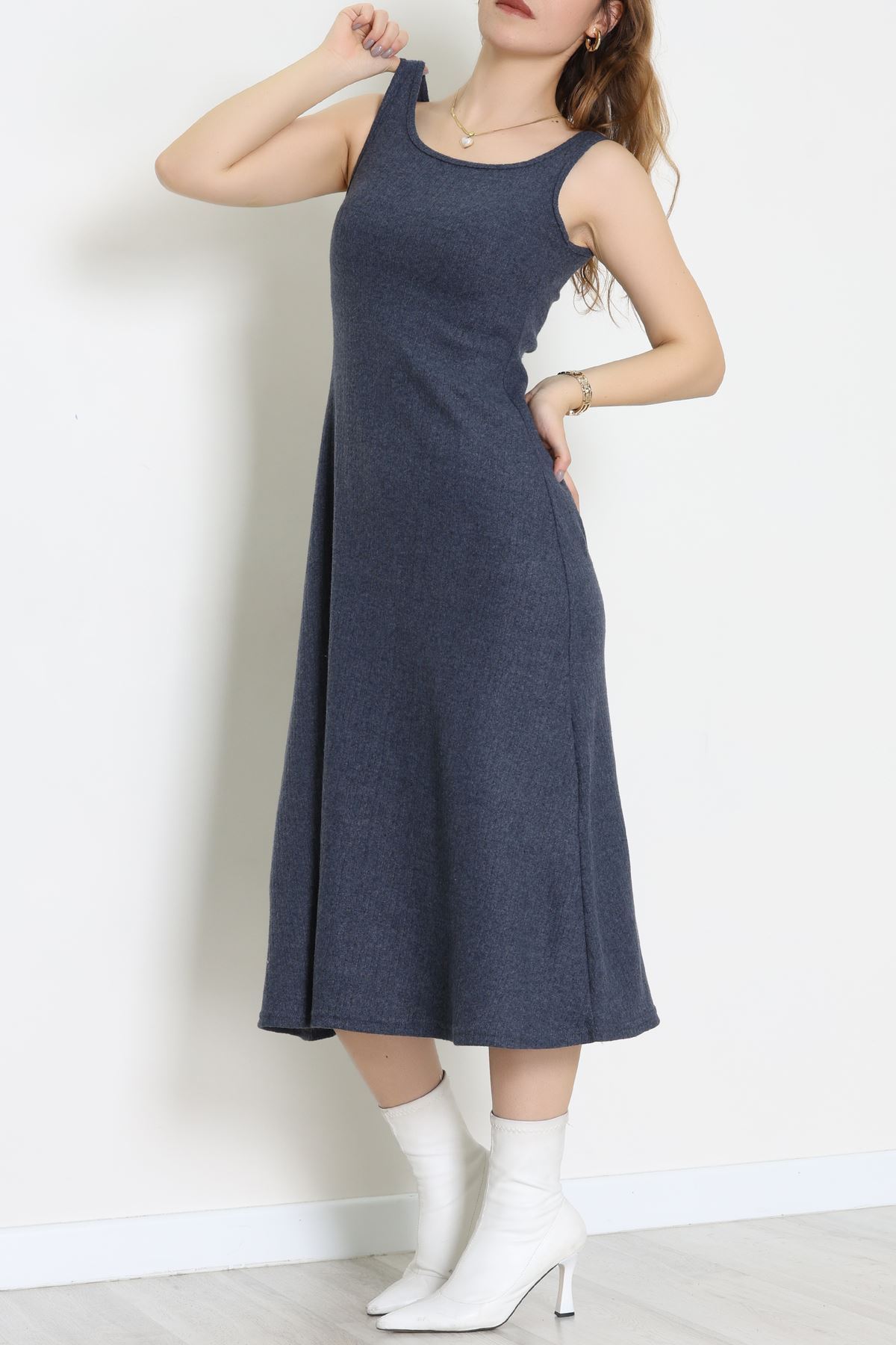 Raporlu Ribana Etekli Takım Lacivert - 55015.1567.