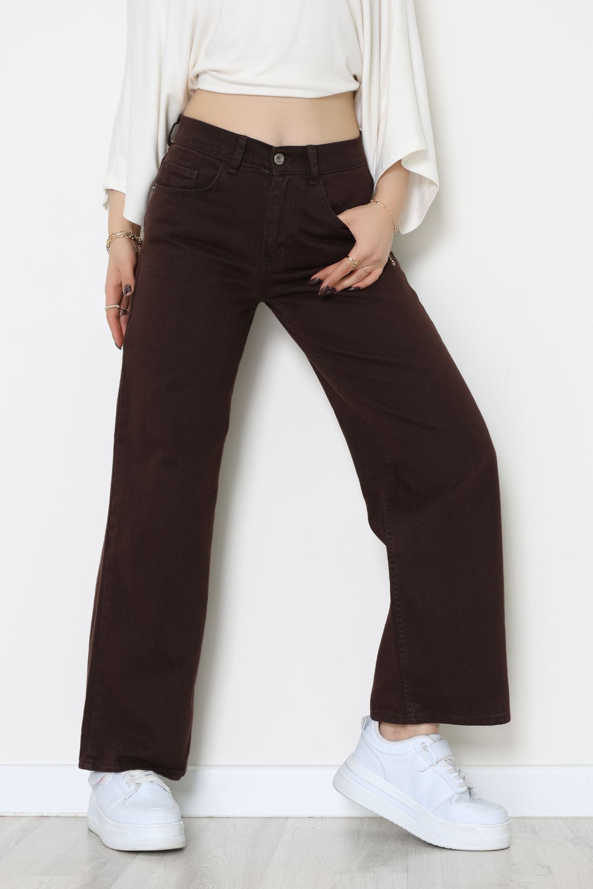 Palazzo Kot Pantolon Kahve - 31554.2088.