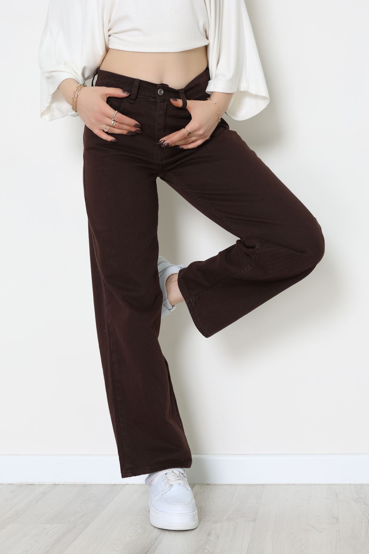 Palazzo Kot Pantolon Kahve - 31554.2088.