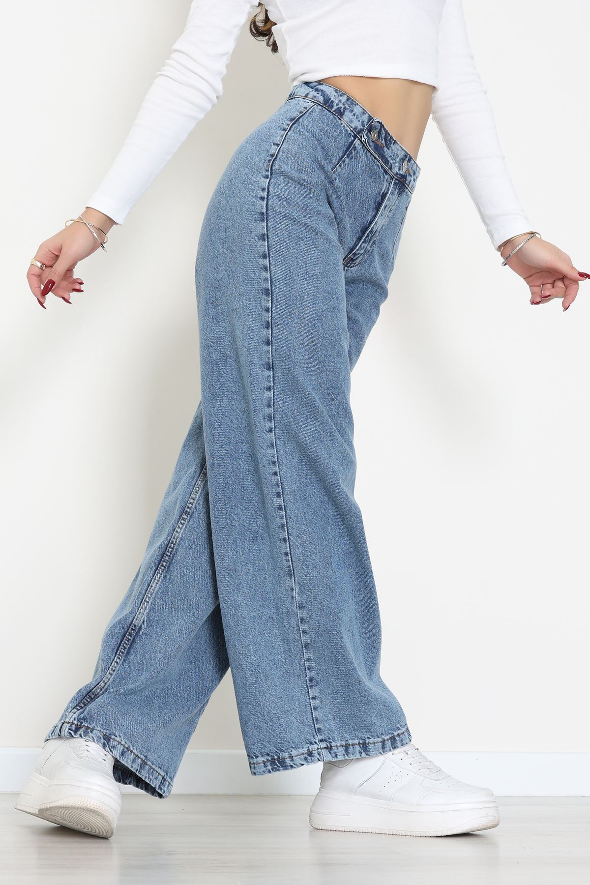 Cepsiz Pensli Palazzo Kot Pantolon Karyıkama - 31601.1184.