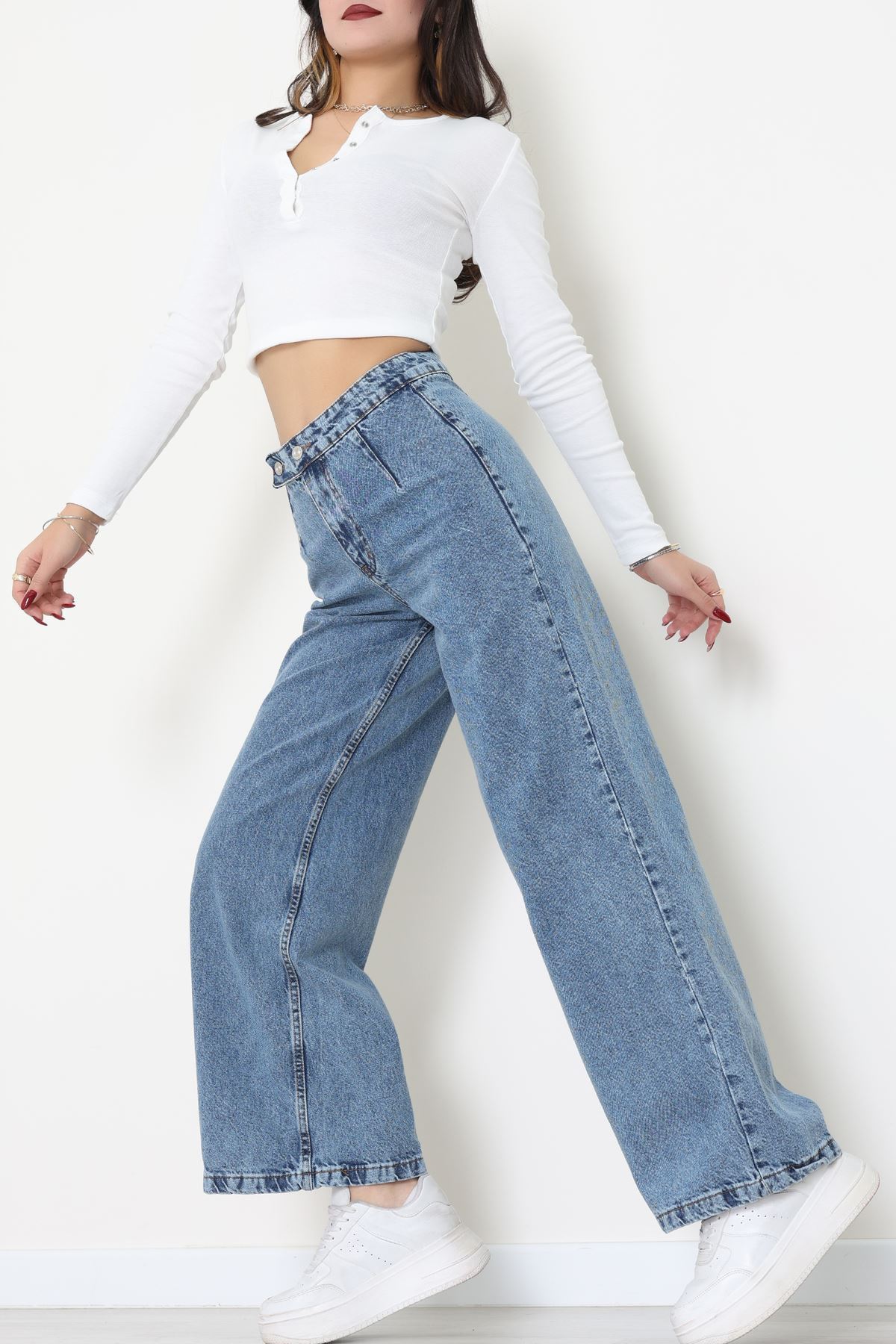 Cepsiz Pensli Palazzo Kot Pantolon Karyıkama - 31601.1184.