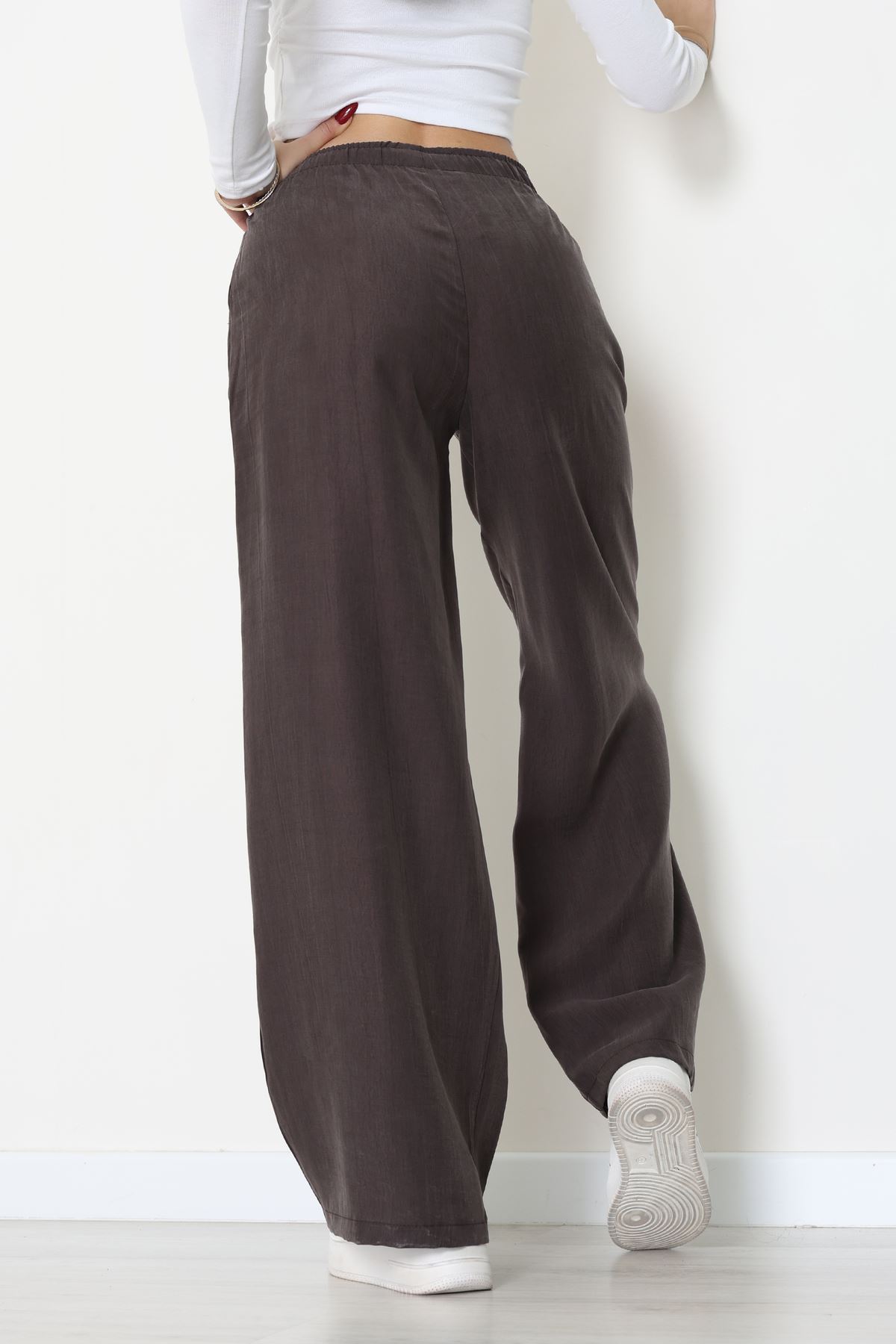 Soft Touch Dokuma Modal Pantolon Kahve - 30810.1837.