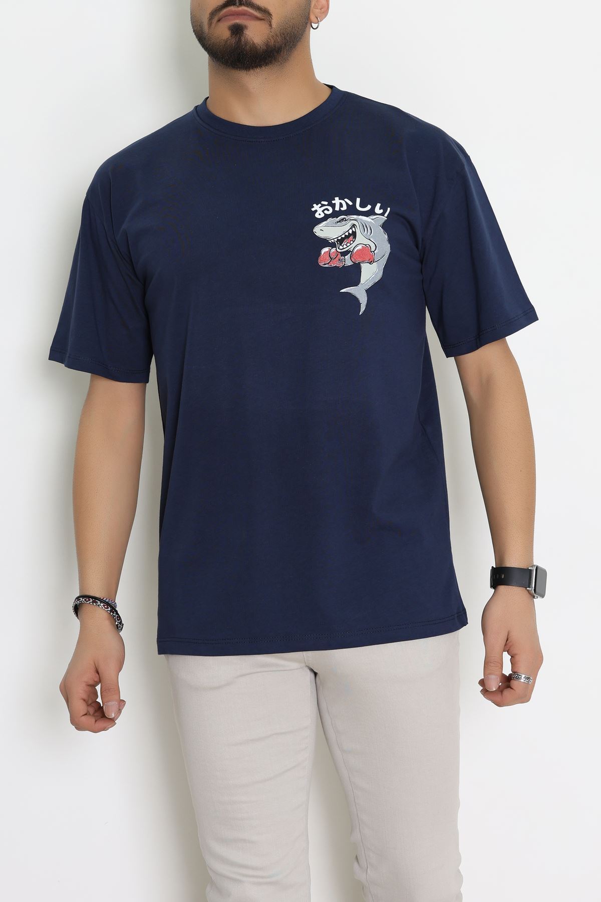 Kompakt Penye Unisex Tişört Lacigri - 55064.1872.