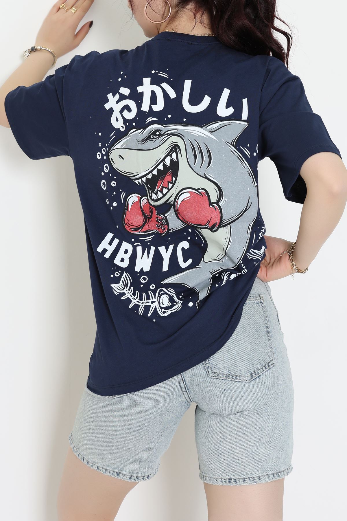 Kompakt Penye Unisex Tişört Lacigri - 55064.1872.