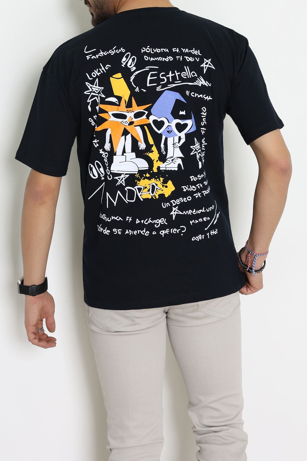 Kompakt Penye Unisex Tişört Lacisarı - 55064.1872.