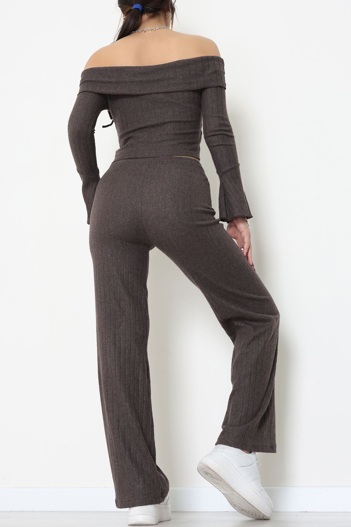 Madonna Yaka İnterlok Takım Kahve - 42829.1567.