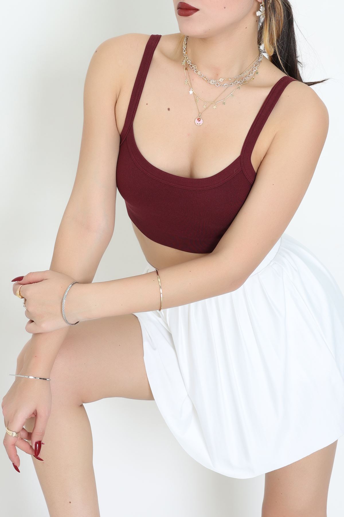 Seamless Büstiyer Bordo - 9010.125.