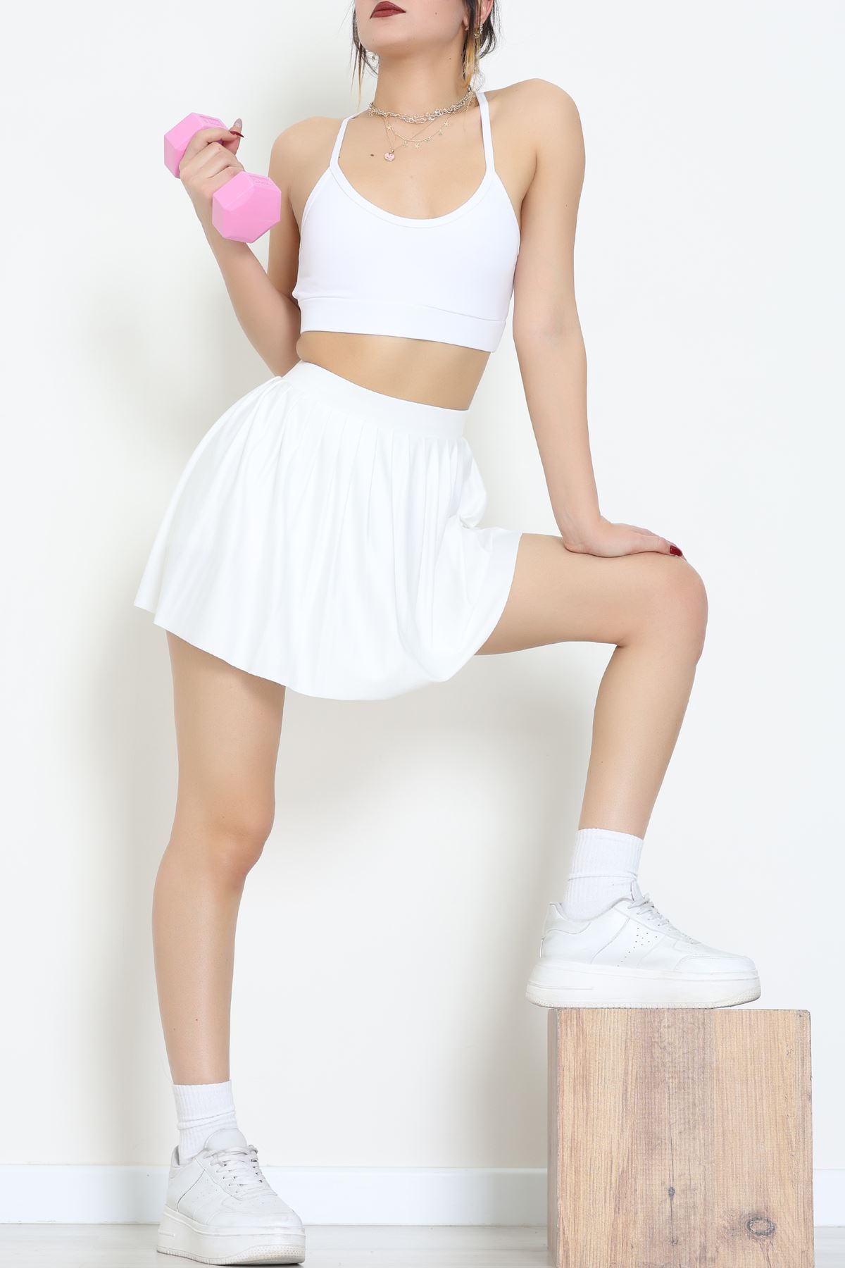 İp Askılı Kaplı Büstiyer Beyaz - 70850.125.