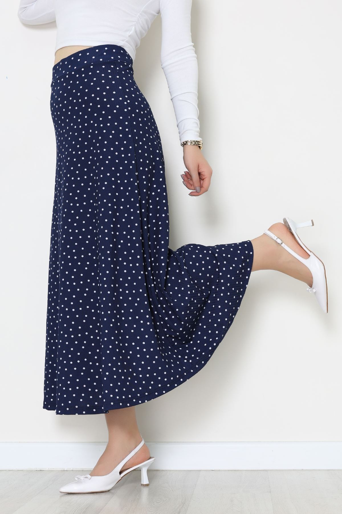 Kaşkorse Etek Lacivert - 52204.1355.