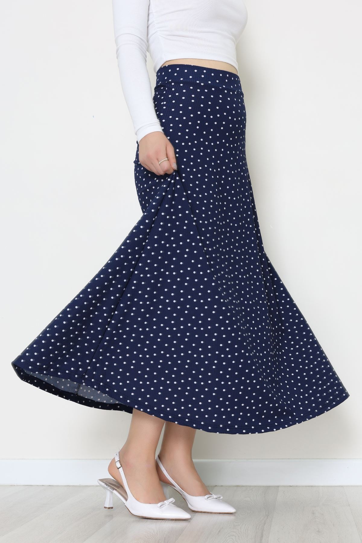 Kaşkorse Etek Lacivert - 52204.1355.