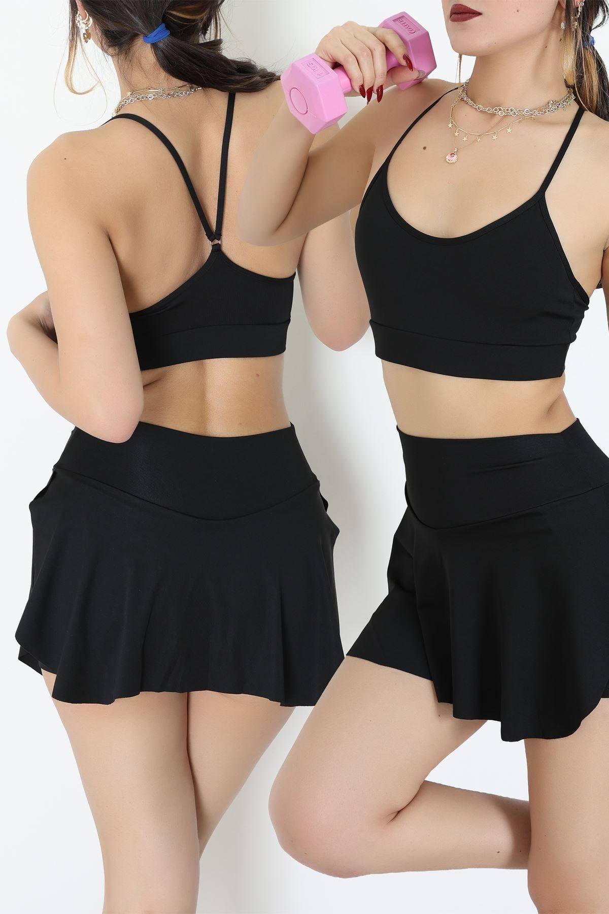 İp Askılı Kaplı Büstiyer Siyah - 70850.125.