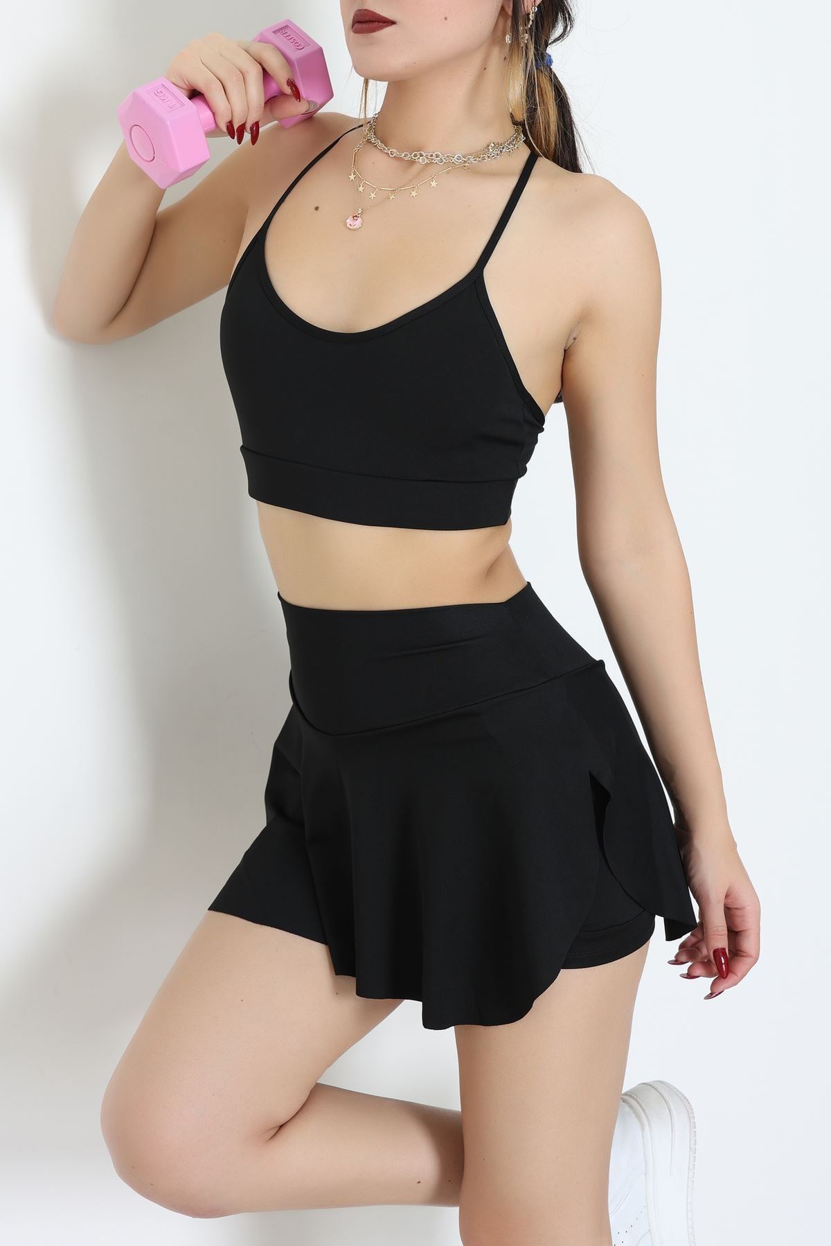 İp Askılı Kaplı Büstiyer Siyah - 70850.125.