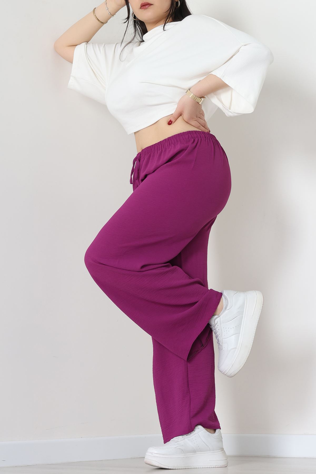 Büyük Beden Ayrobin Alt Mor - 52126.1567.