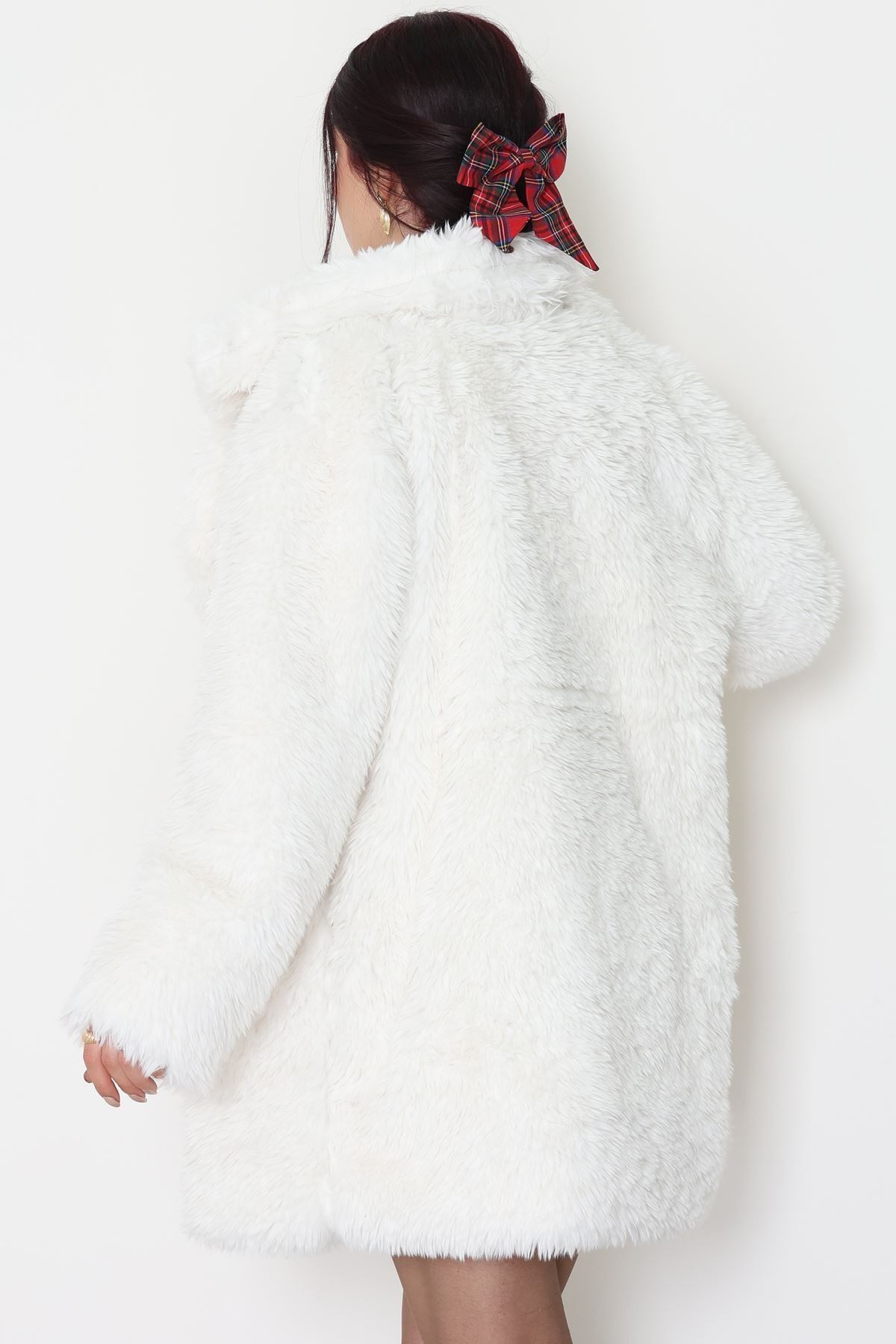 Astarlı Uzun Kürk Ekru - 5076.1839.