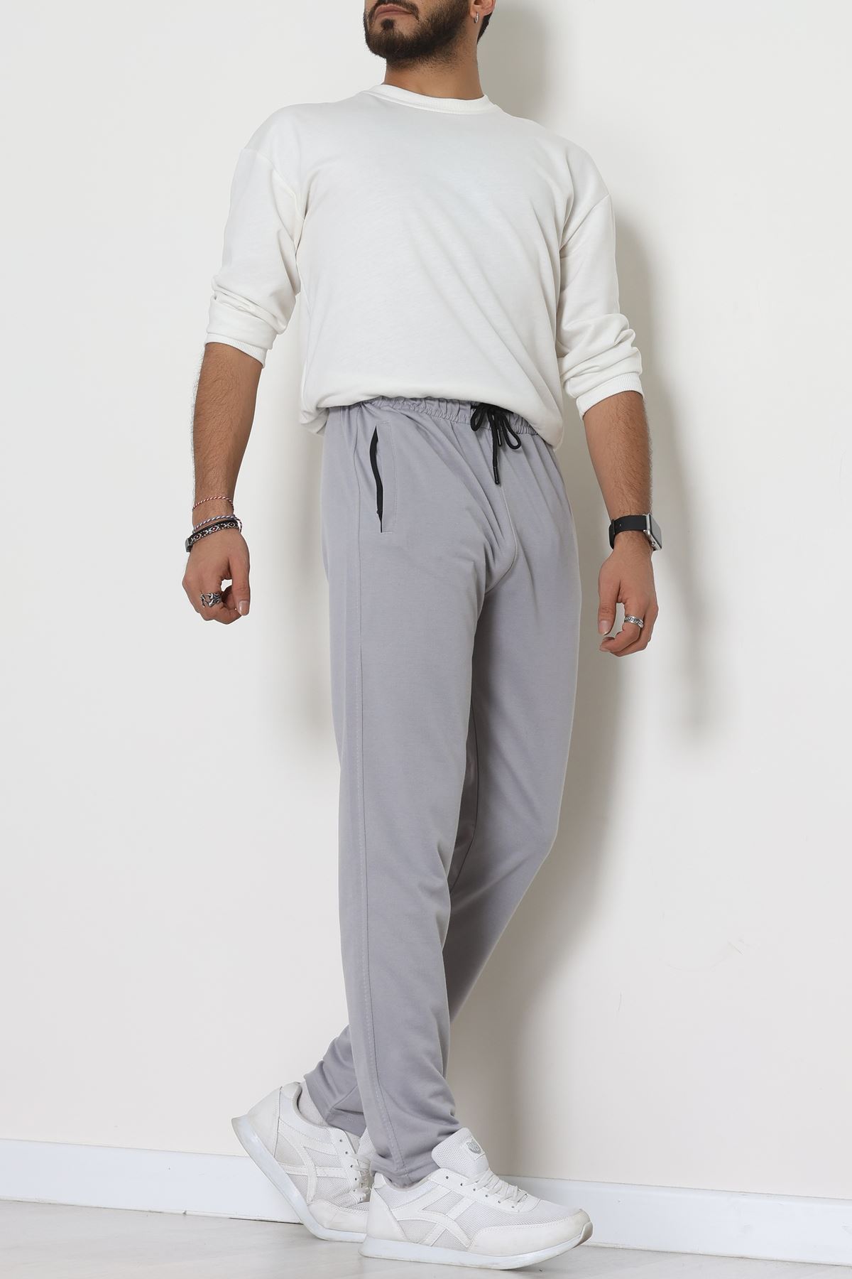 Worteks Erkek Eşofman Altı Gri - 42153.1937.