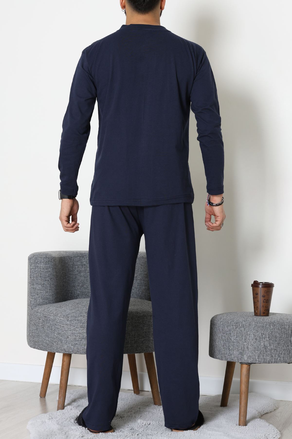 Süprem Jakarlı Erkek Pijama Takımı Anti - 70888.1838.