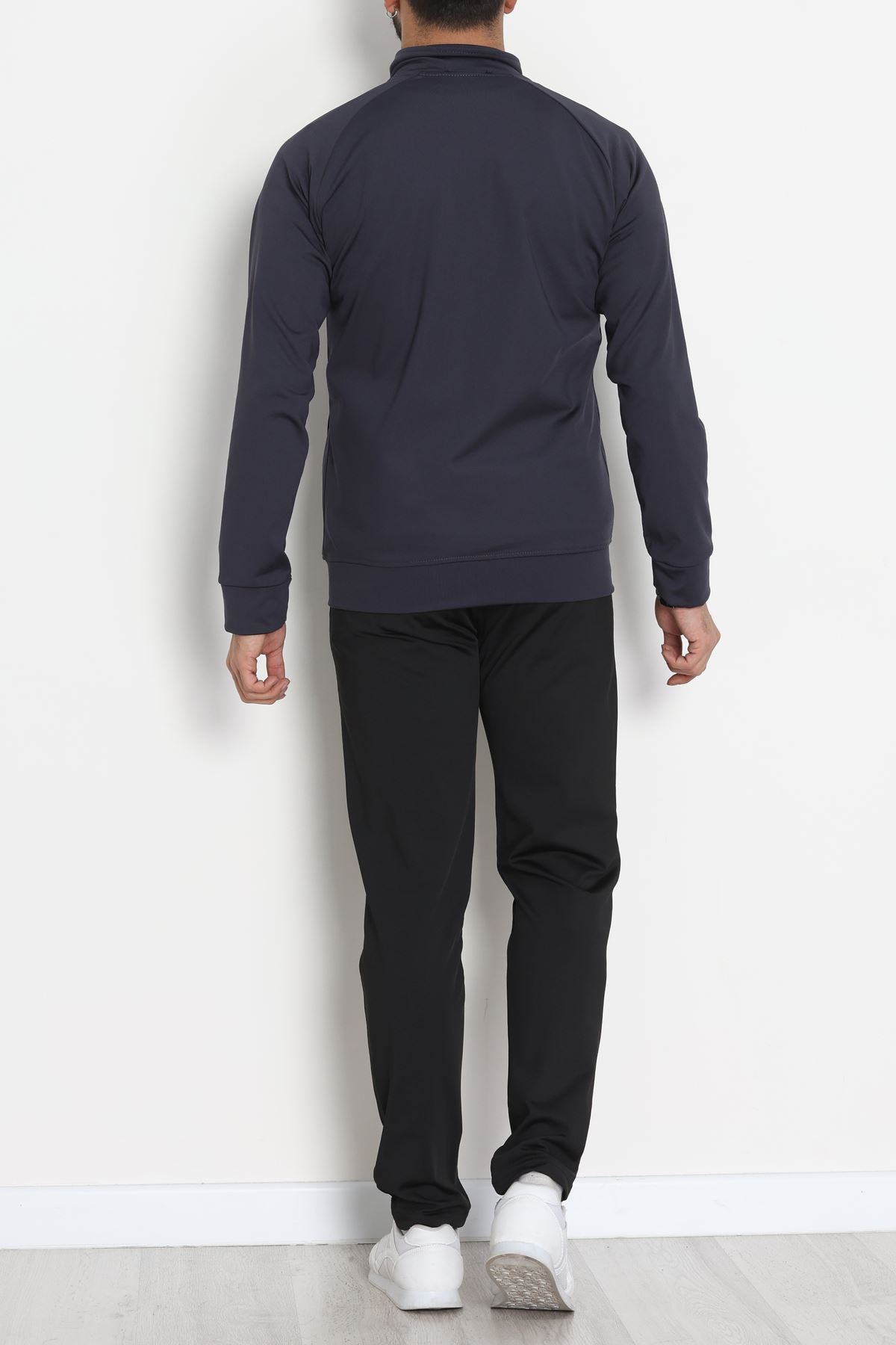 Önü Parçalı Dalgıç Erkek Eşofman Takımı Antrasit - 42536.1937.