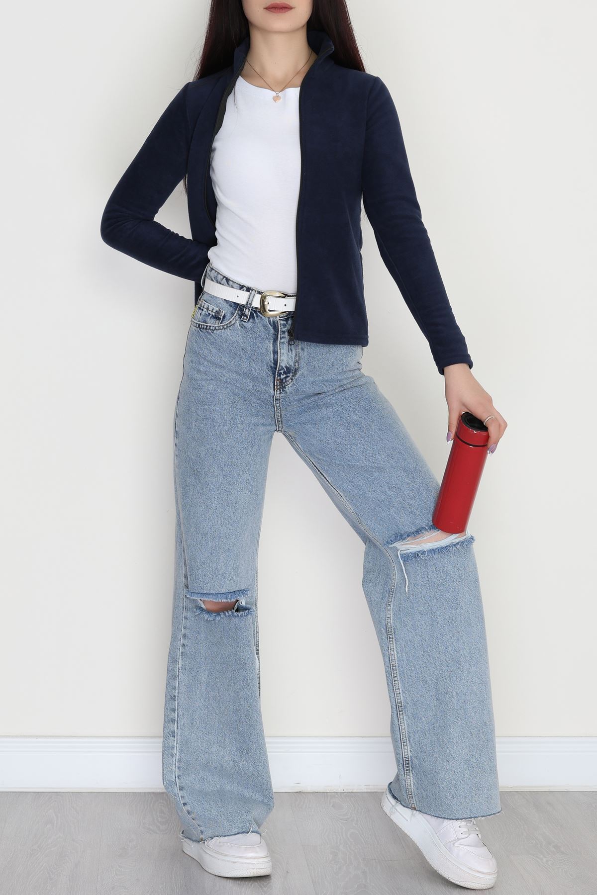 Polar Ceket Lacivert - 52032.053.