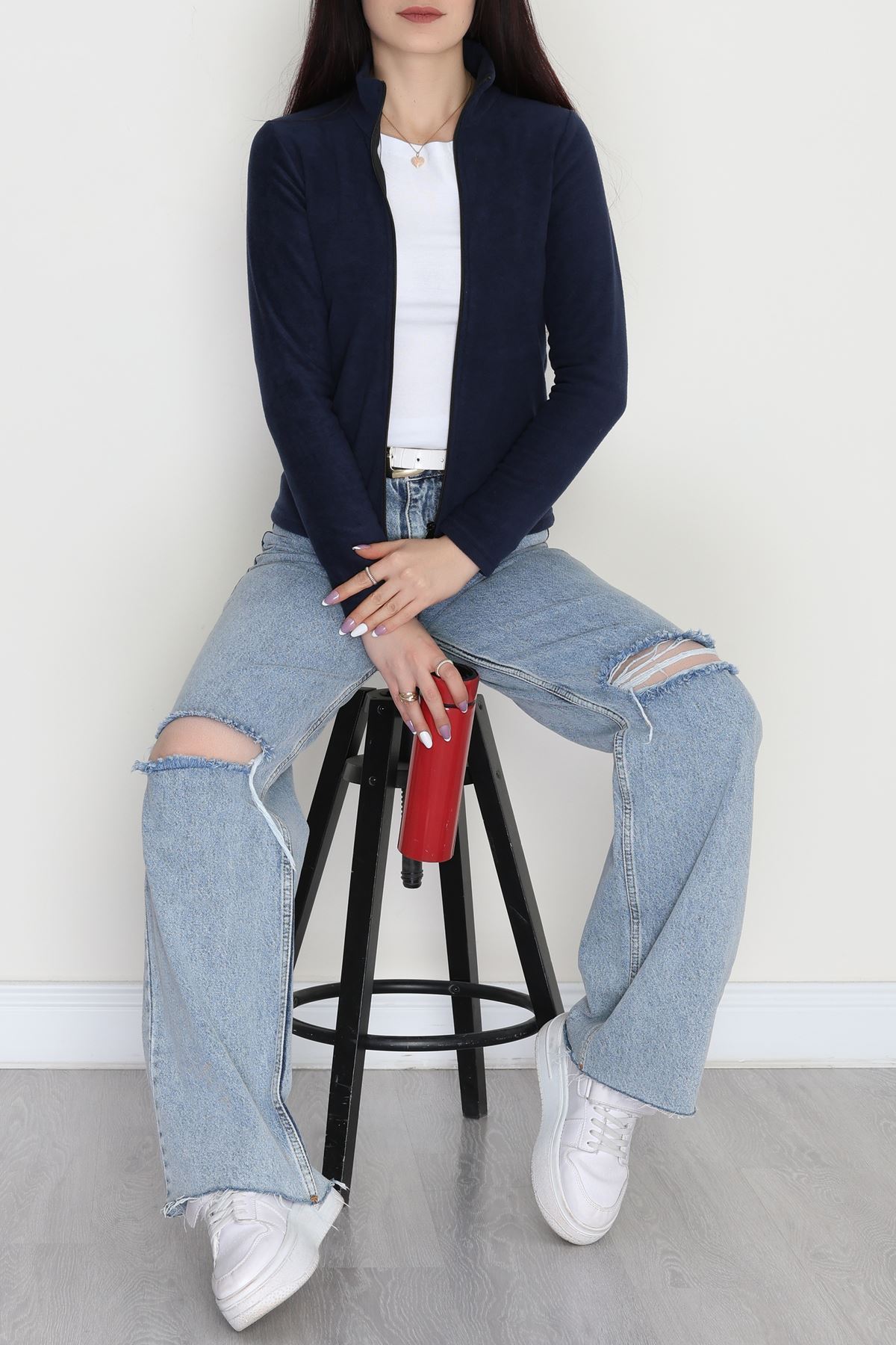 Polar Ceket Lacivert - 52032.053.