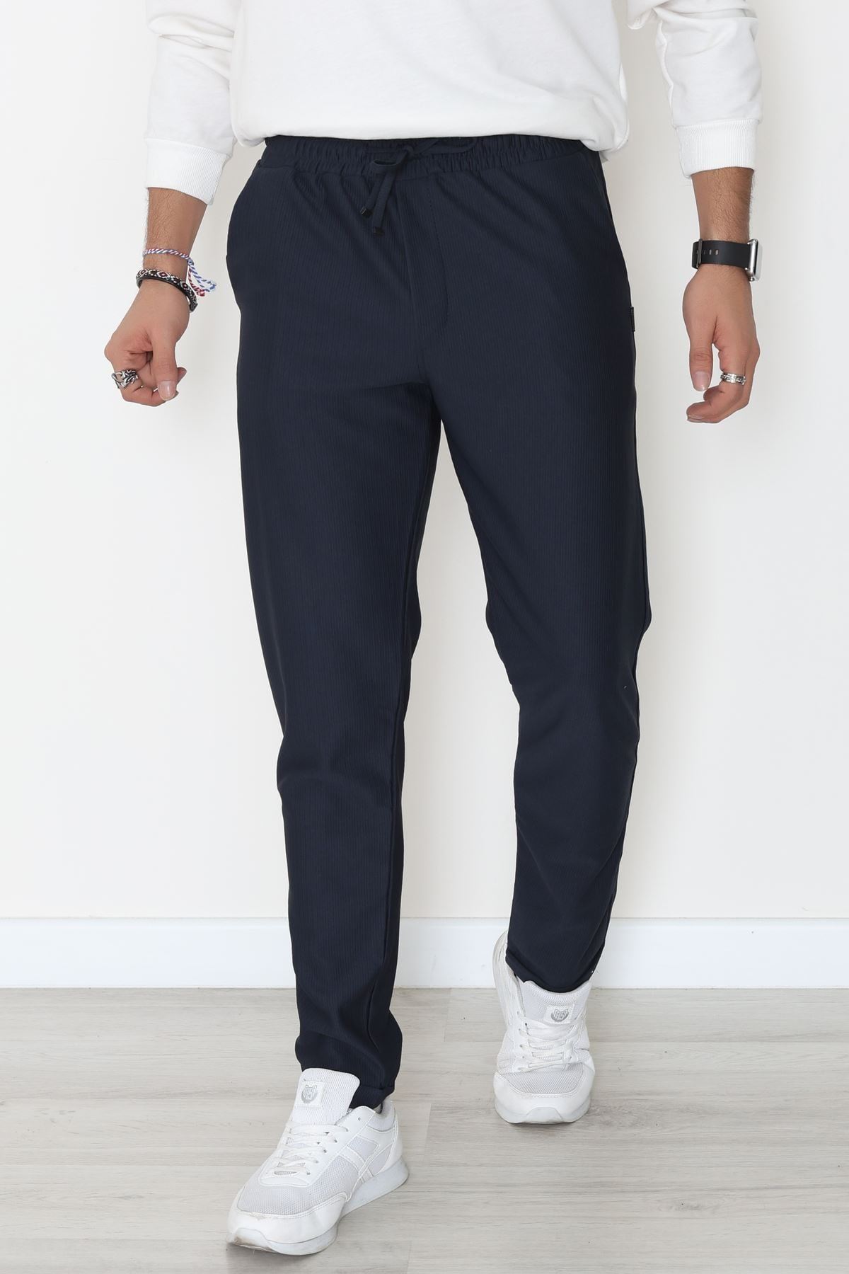 Ottoman Kumaş Erkek Pantolon Lacivert - 42190.1937.