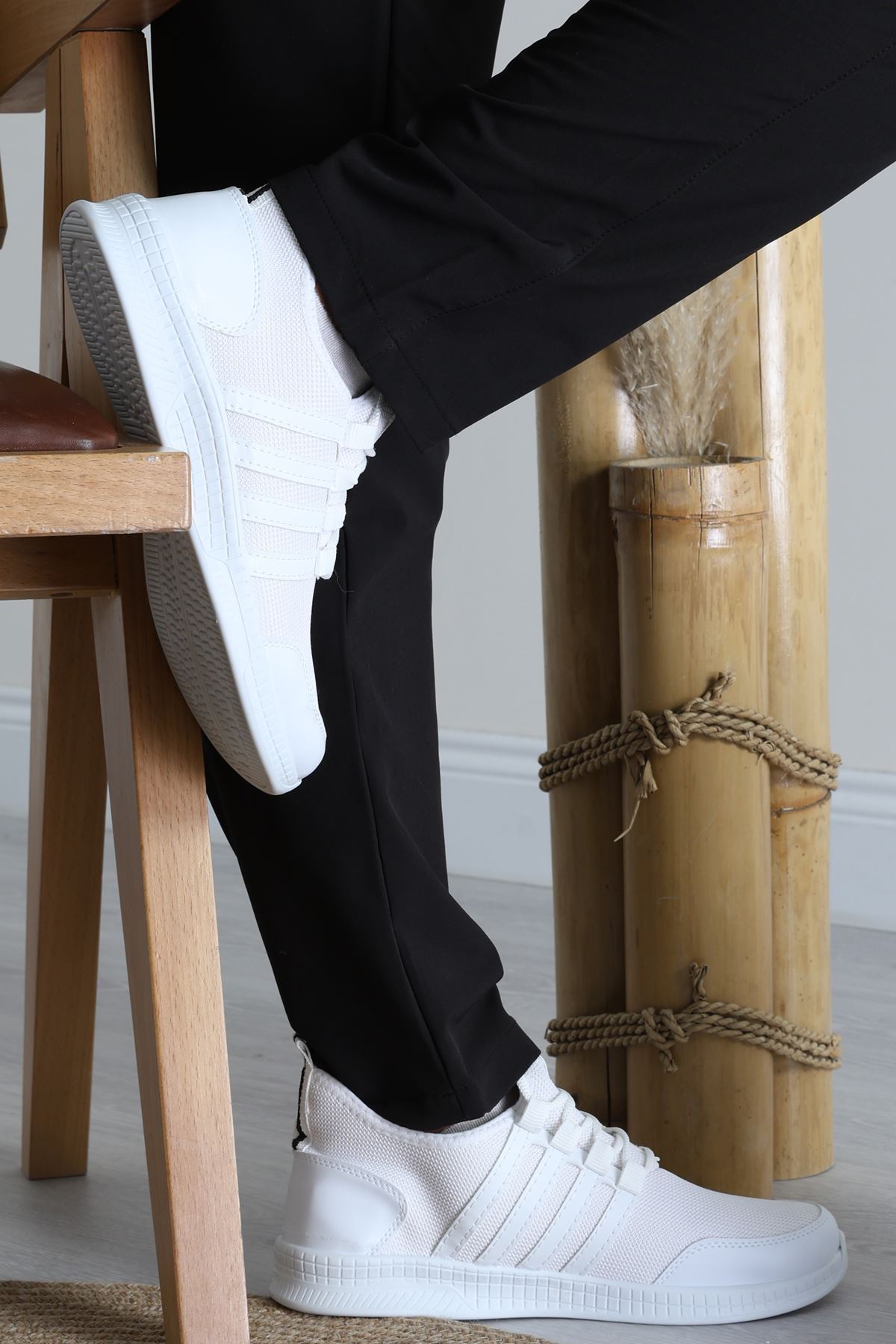 Erkek Spor Ayakkabı Beyaz - 31466.264.